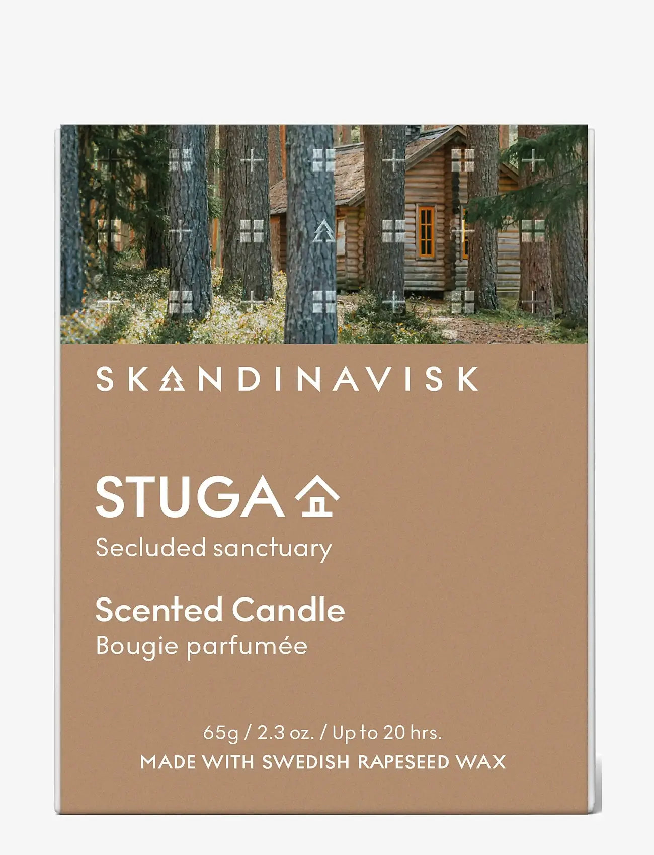 Skandinavisk - STUGA Scented Candle 65g - under 200 kr - auburn woods - 2