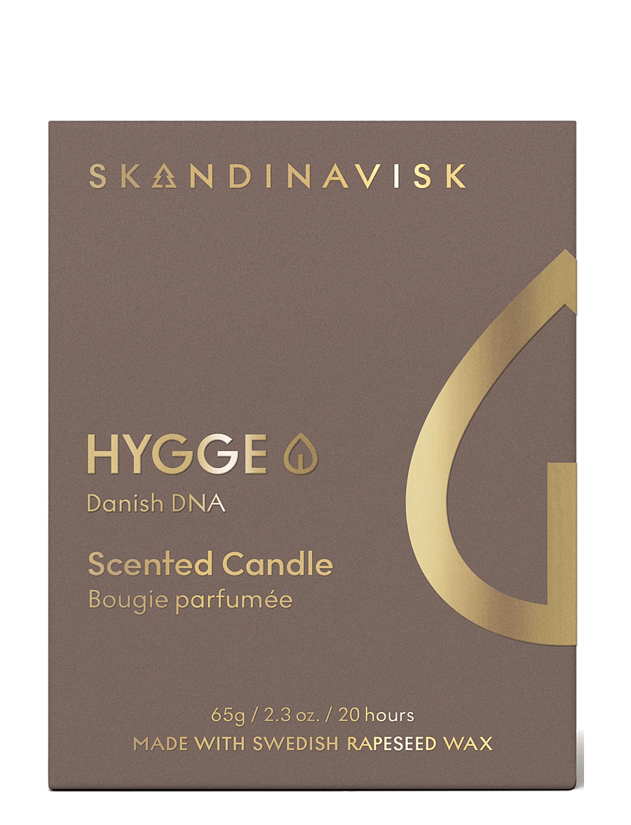 Skandinavisk - HYGGE Gold Symbol Scented Candle - above 500kr - camel brown - 2