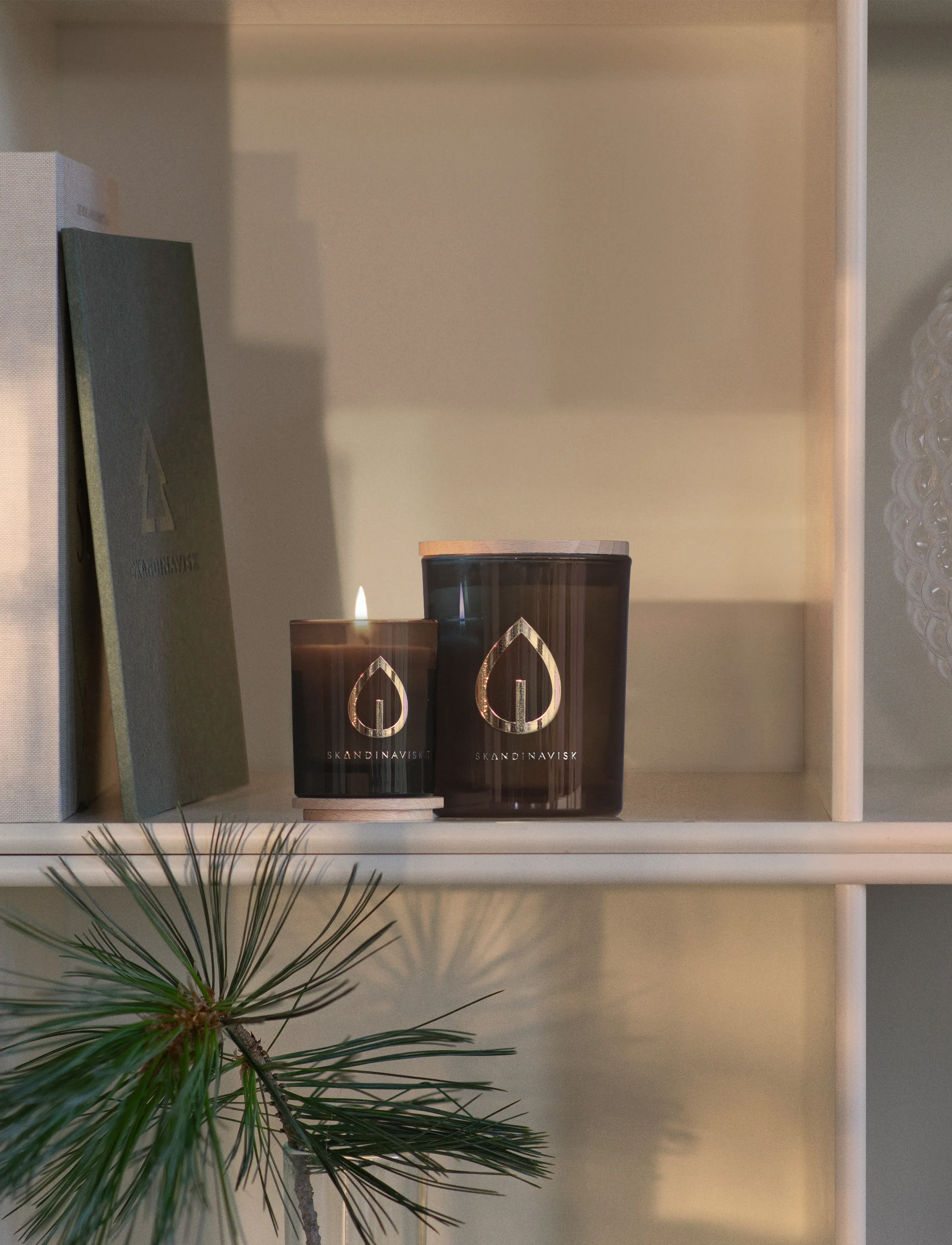 Skandinavisk - HYGGE Gold Symbol Scented Candle - mellan 200-500 kr - camel brown - 0