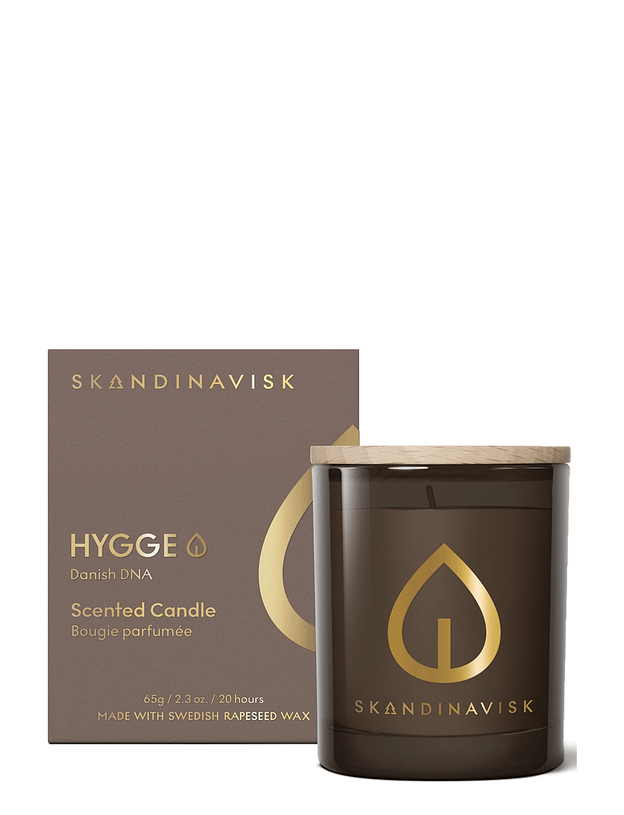 Skandinavisk - HYGGE Gold Symbol Scented Candle - above 500kr - camel brown - 1