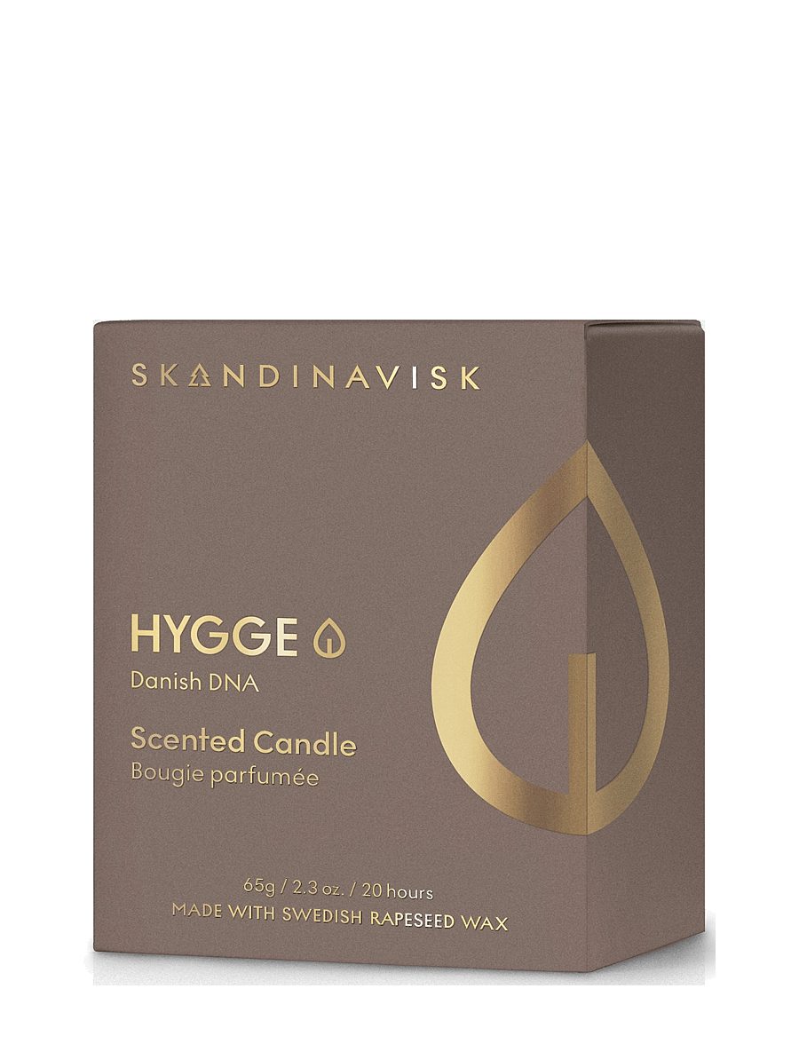 Skandinavisk - HYGGE Gold Symbol Scented Candle - above 500kr - camel brown - 2