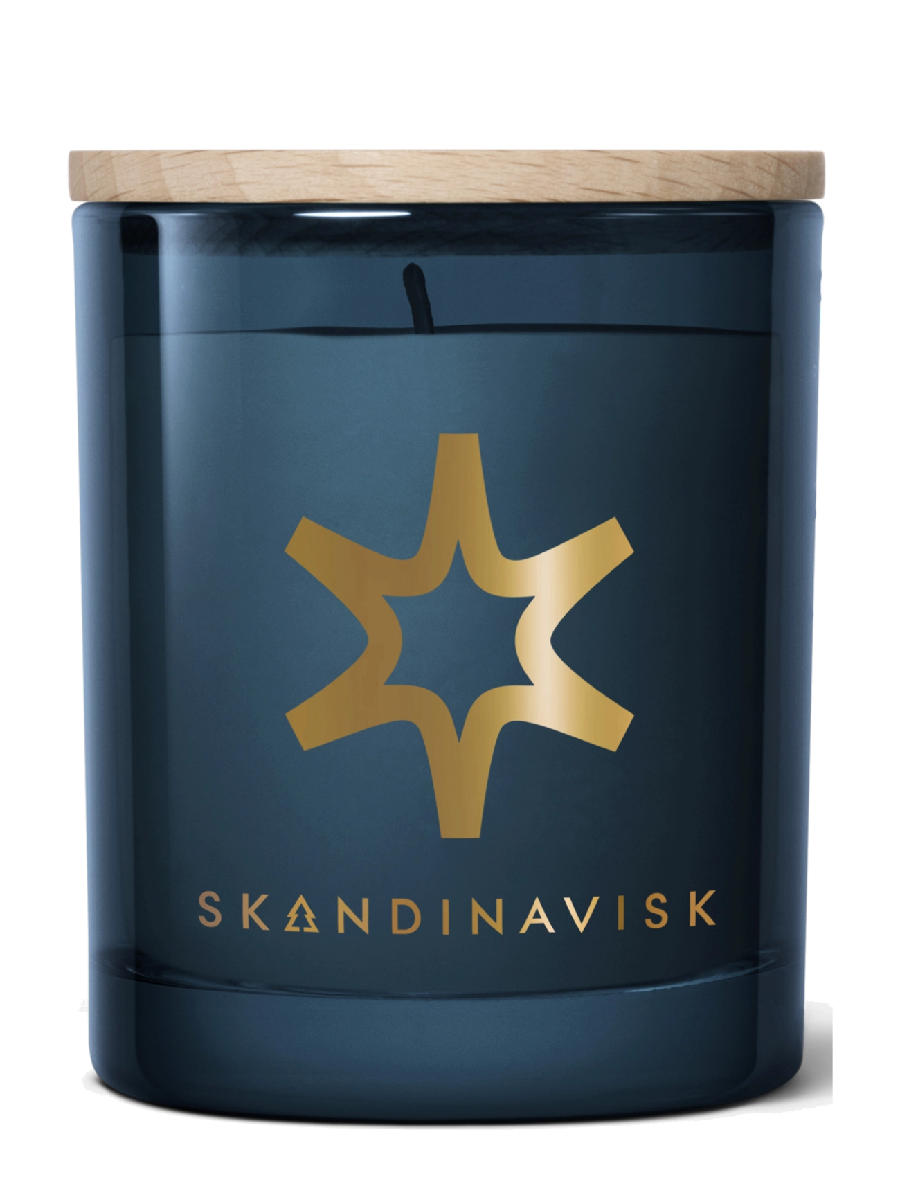 Skandinavisk STJÄRNA Gold Symbol Scented Candle 65g - Kodulõhnastajad - MIDNIGHT BLUE / navy