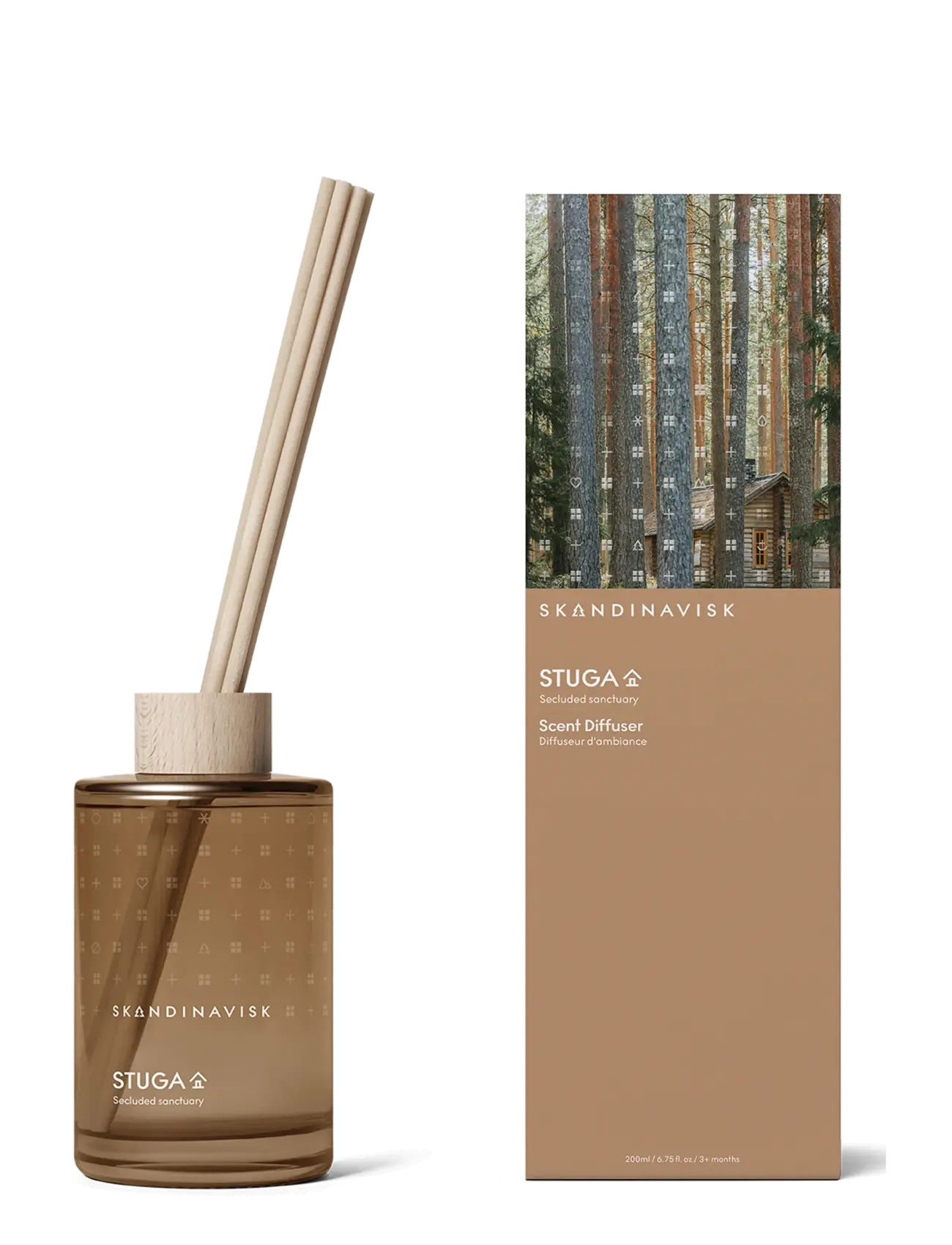 Skandinavisk - STUGA Scent Diffuser 200ml - alla 20 € - auburn woods - 2