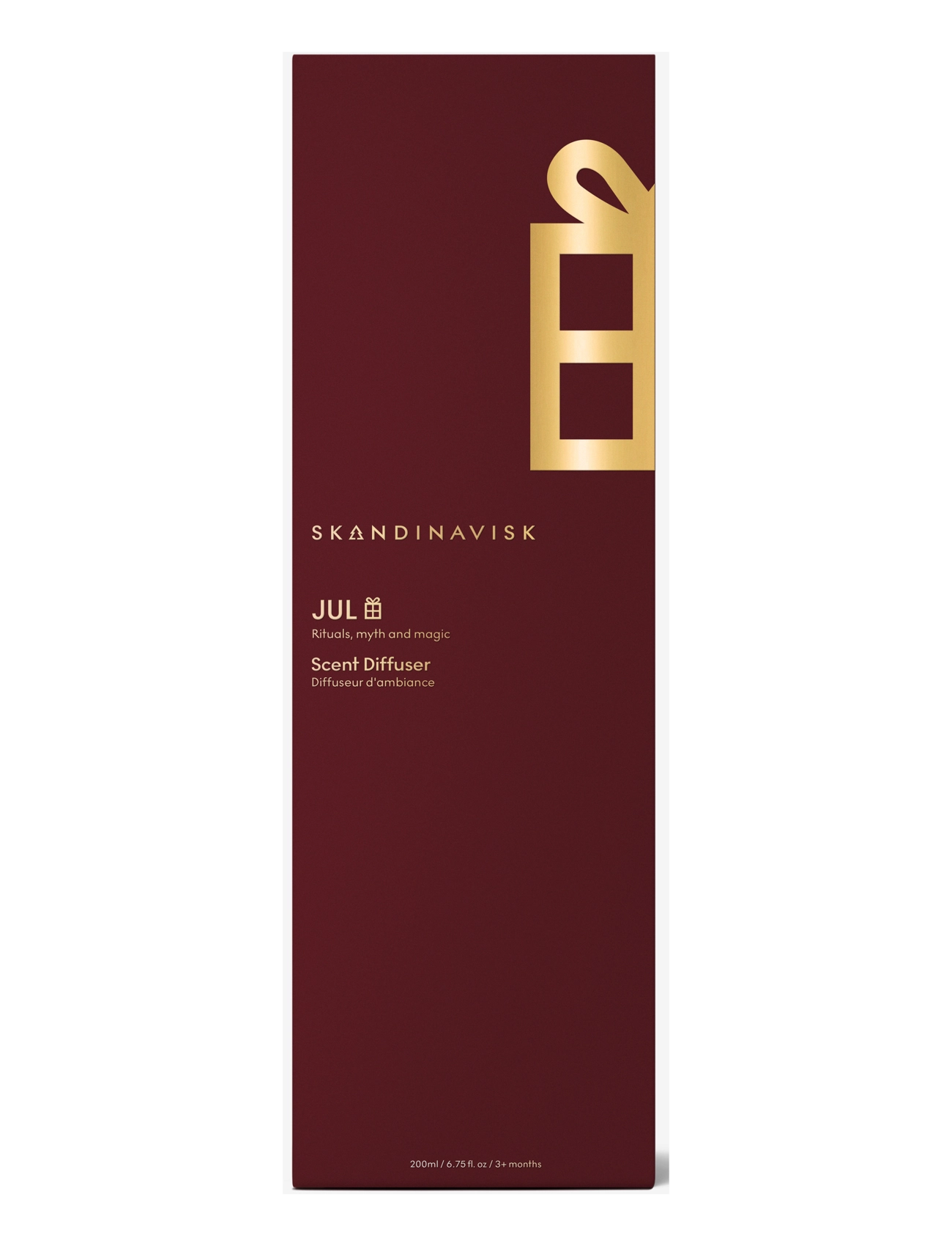 Skandinavisk - JUL Gold Symbol Scent Diffuser 200ml - merlot red - 2