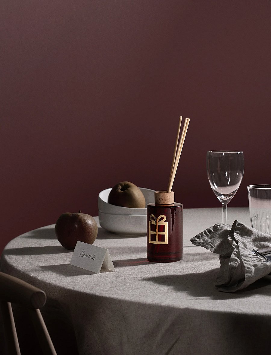 Skandinavisk - JUL Gold Symbol Scent Diffuser 200ml - merlot red - 0