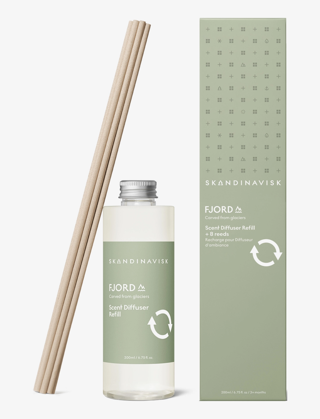 Skandinavisk Scent Diffuser Refill Fjord parfym dam – bild 2
