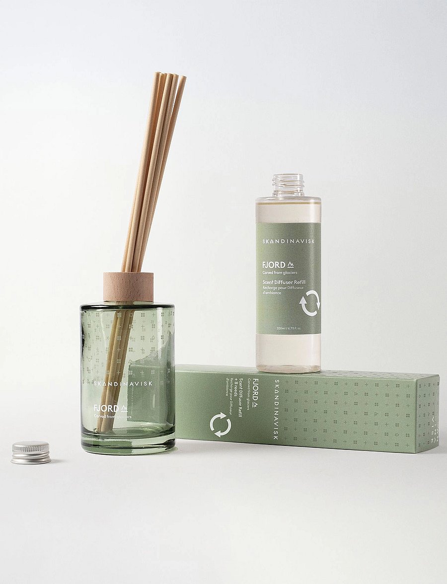 Skandinavisk - Scent Diffuser Refill FJORD - alla 20 € - fjord green - 0