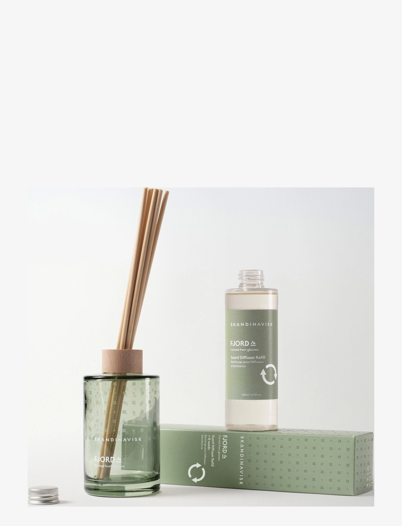 Skandinavisk Scent Diffuser Refill Fjord parfym dam – bild 3