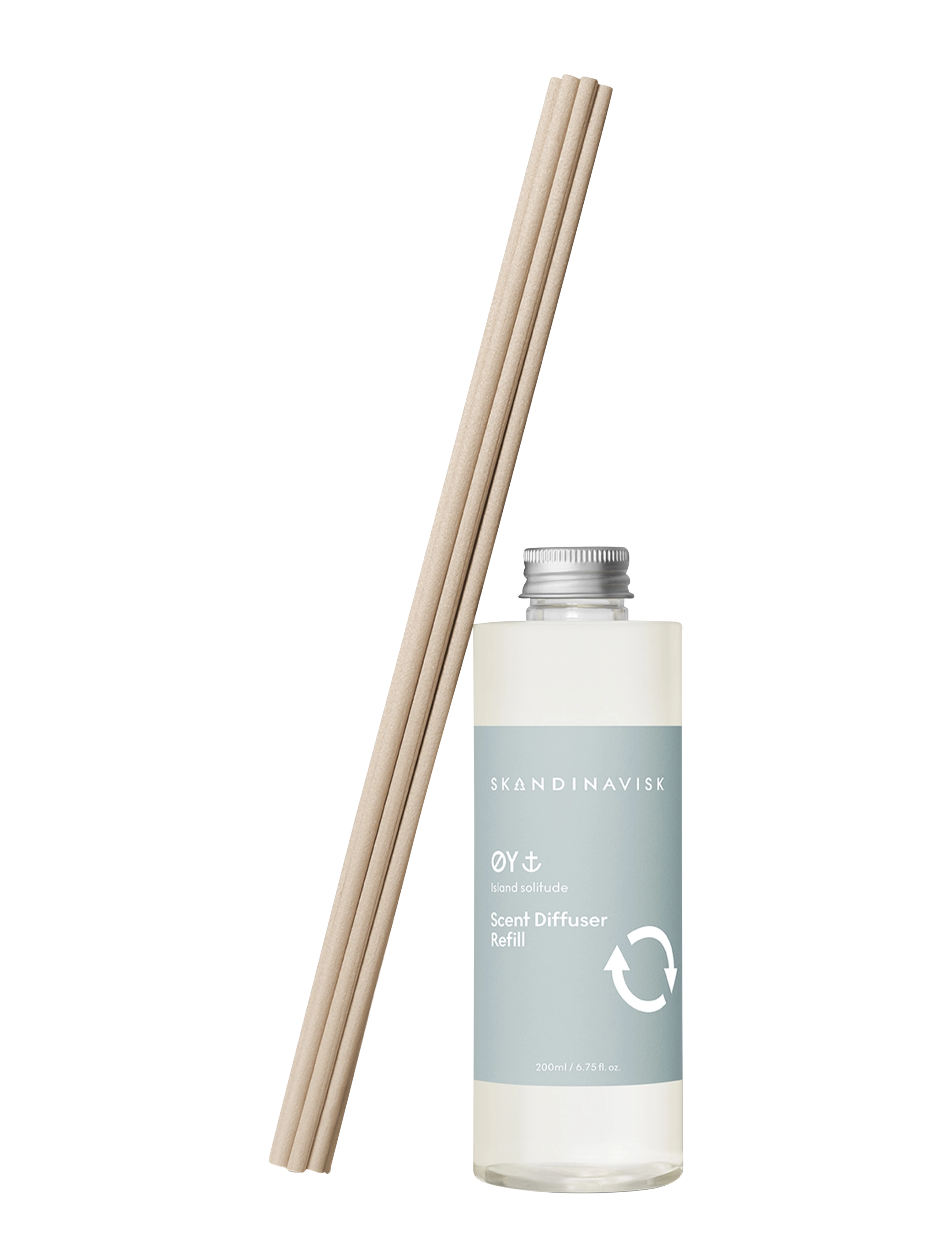 Skandinavisk Scent Diffuser Refill Øy, Duftdiffuser, Blå, Str: 200 ml