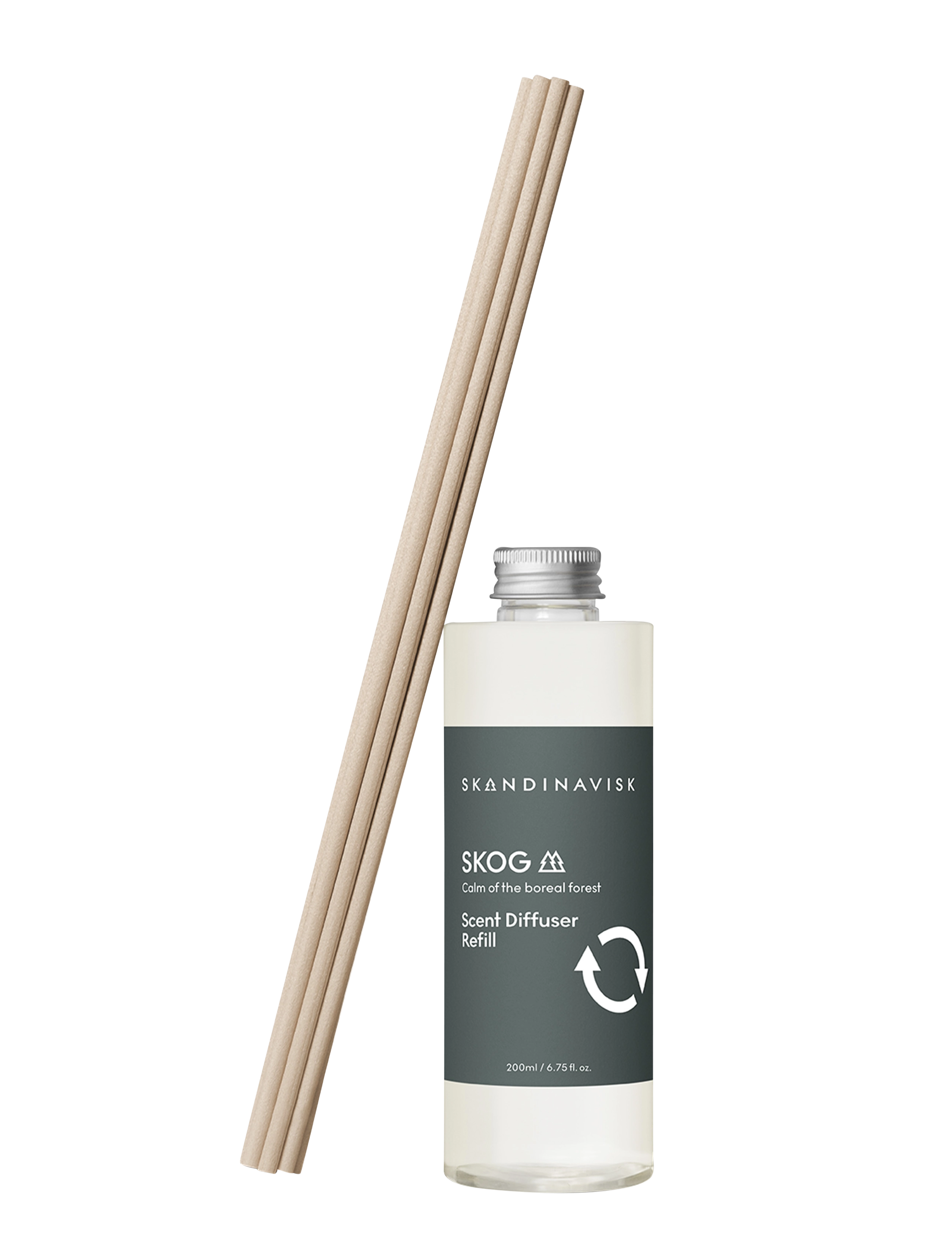 Skandinavisk Scent Diffuser Refill Skog, Duftdiffuser, Grøn, Str: 200 ml