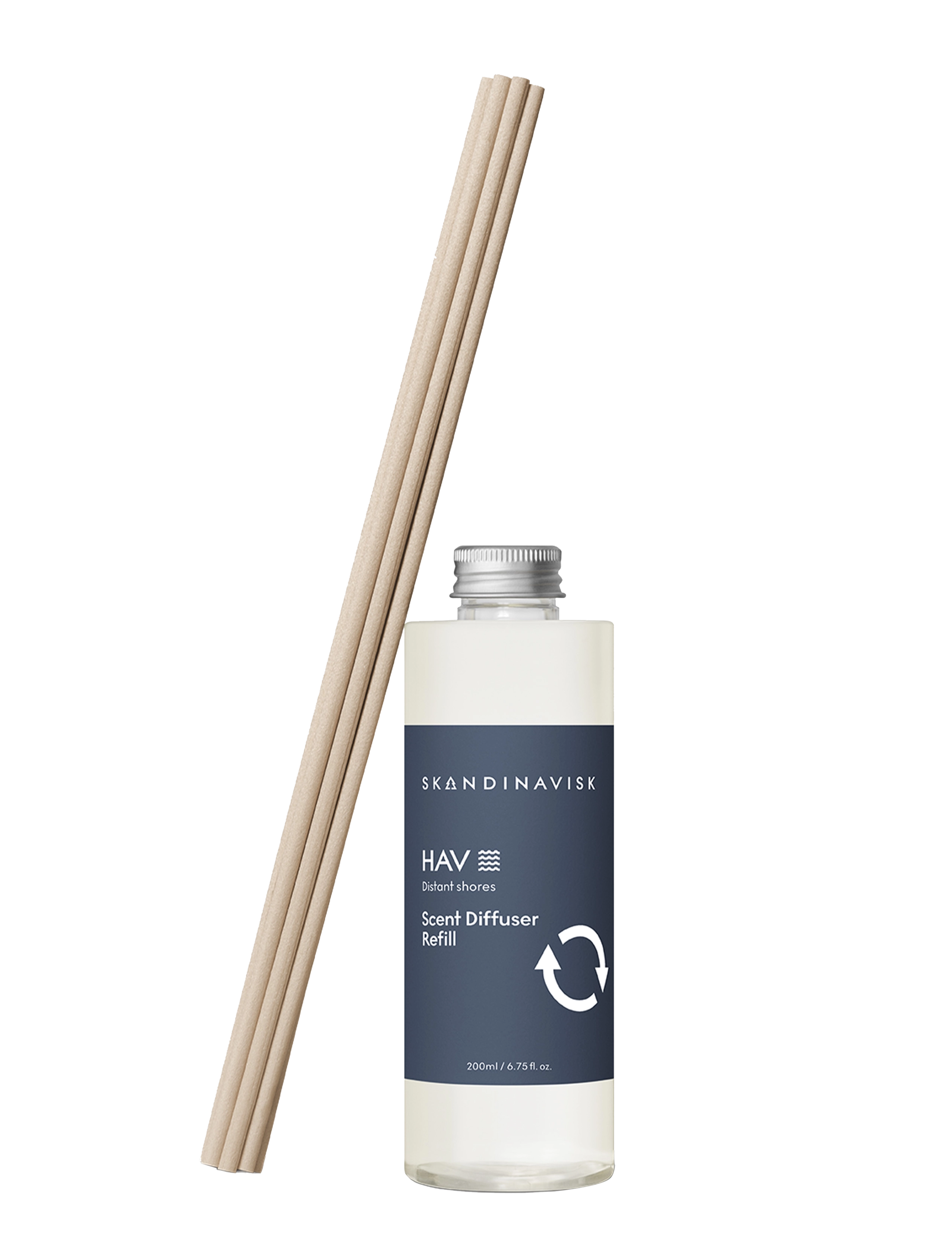 Skandinavisk Scent Diffuser Refill Hav, Duftdiffuser, Blå, Str: 200 ml