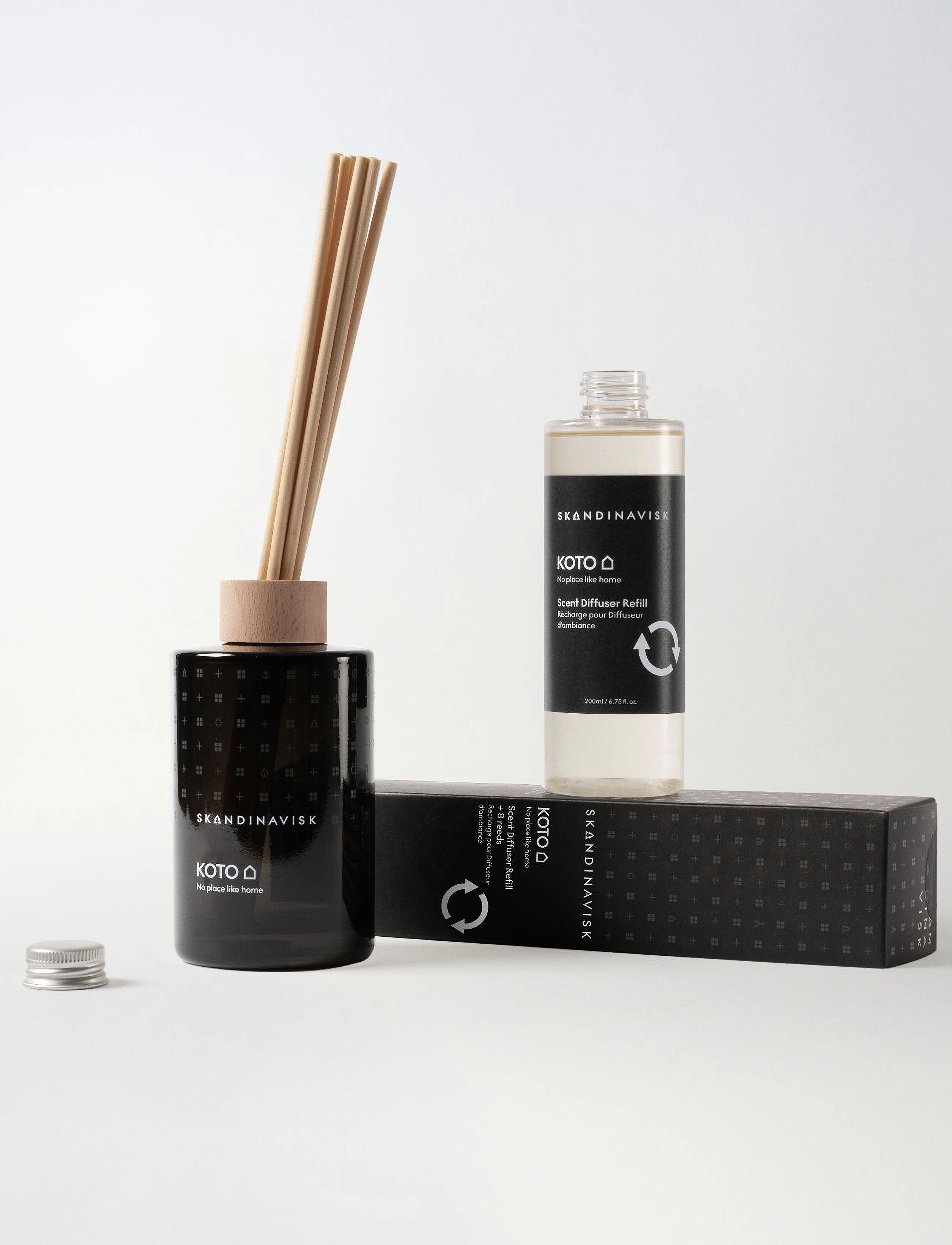 Skandinavisk Scent Diffuser Refill Koto, 200 ml, Black, Hjem > Duftspredere, Dame