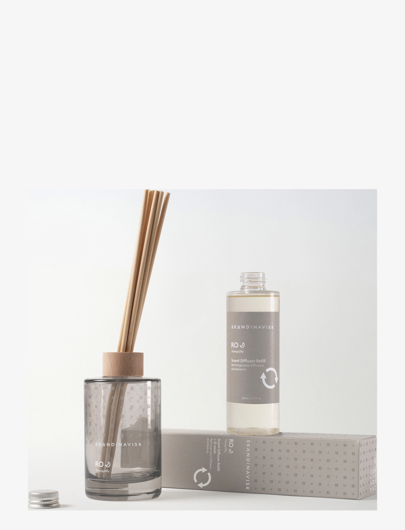 Skandinavisk Scent Diffuser Refill Ro parfym dam – bild 3