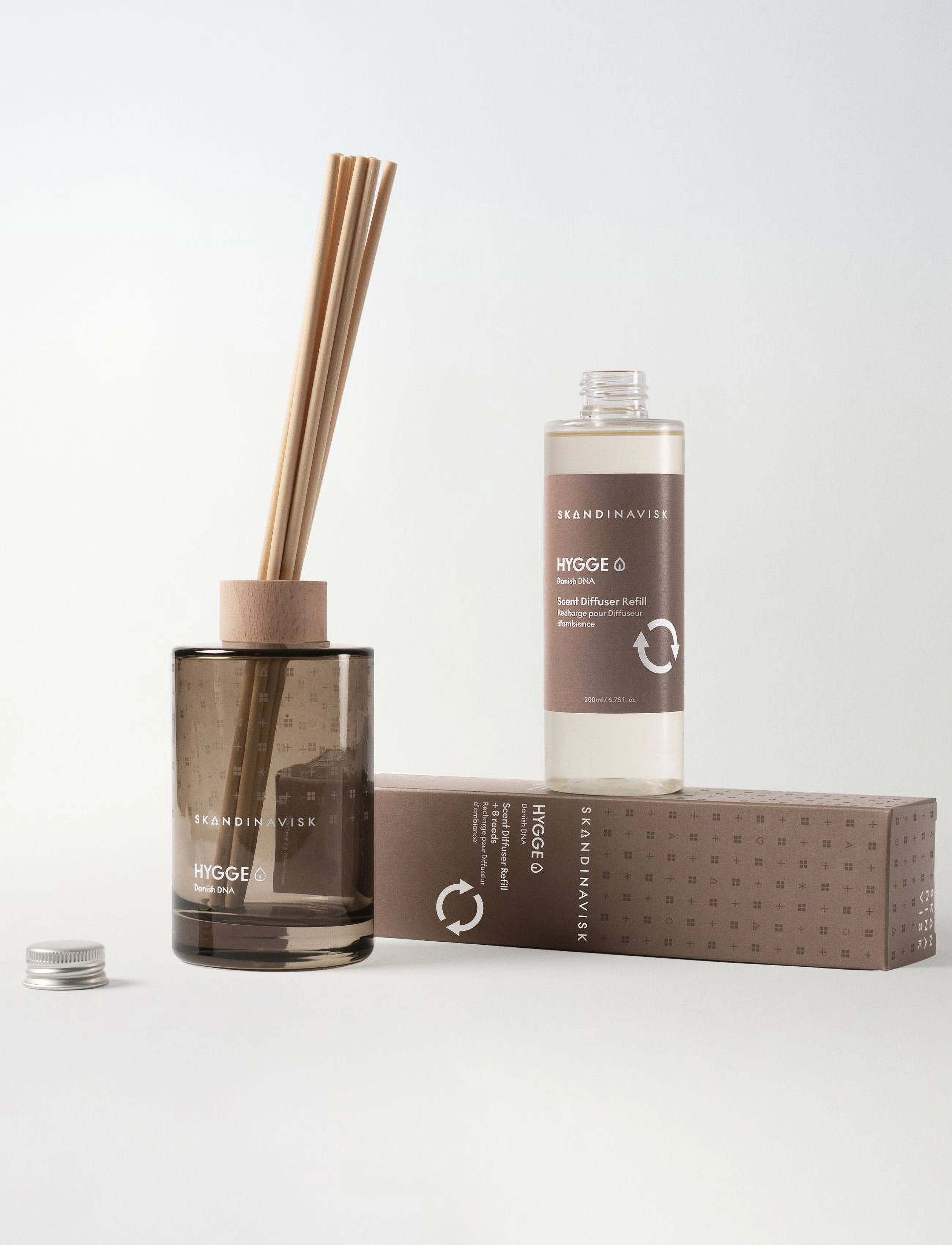 Skandinavisk Scent Diffuser Refill Hygge, 200 ml, Brown, Hjem > Duftspredere, Dame