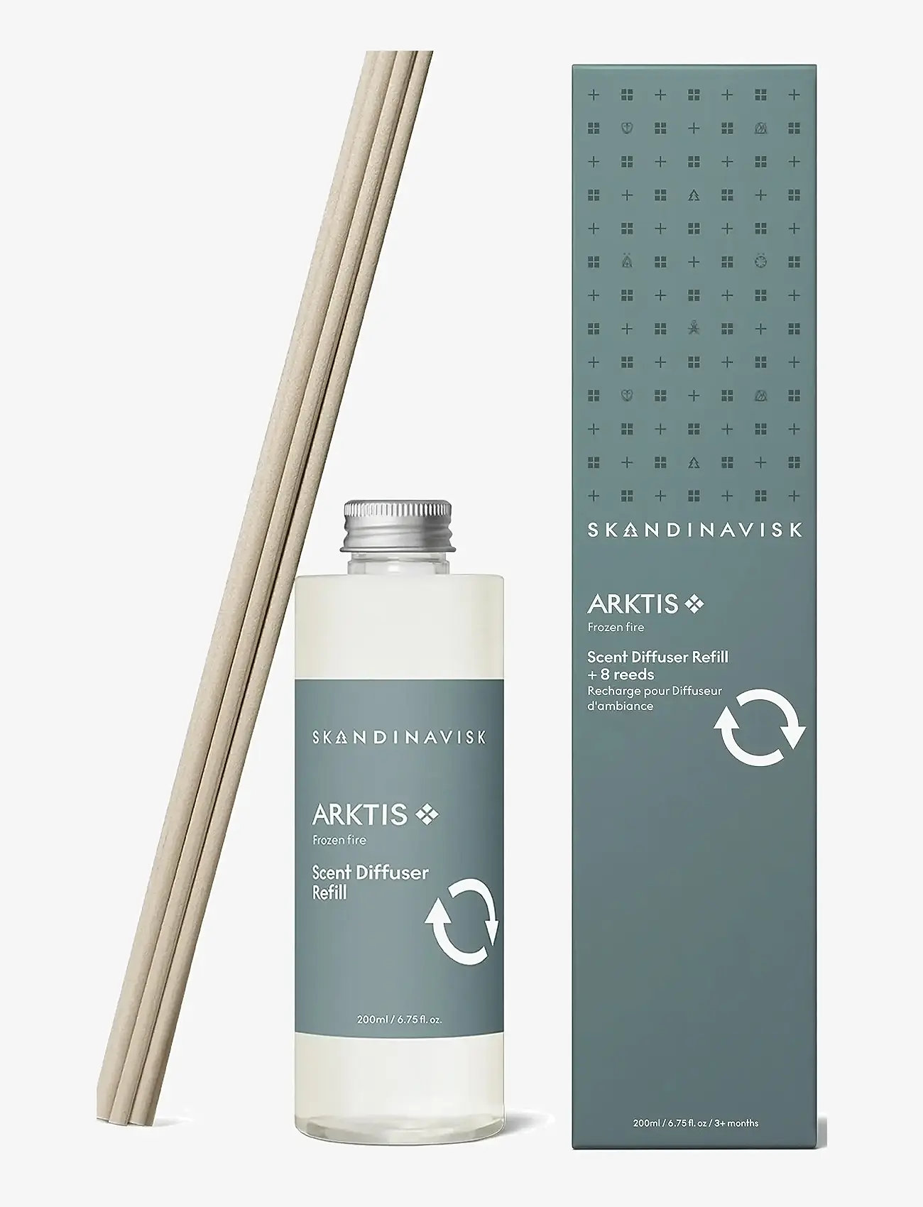Skandinavisk - ARKTIS Scent Diffuser Refill 200ml - fragrance diffusers - icy blue - 1