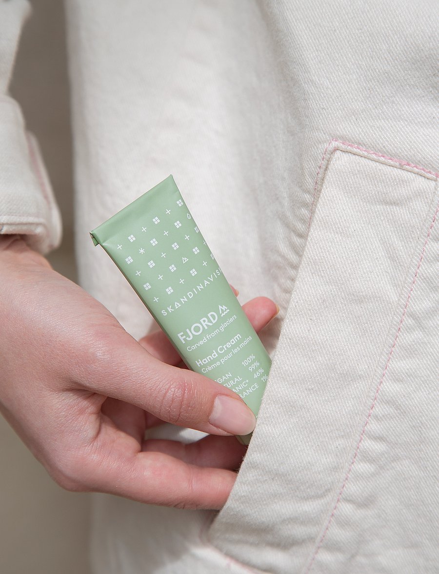 Skandinavisk - FJORD Mini Handcream 30ml - handáburður - gren - 2