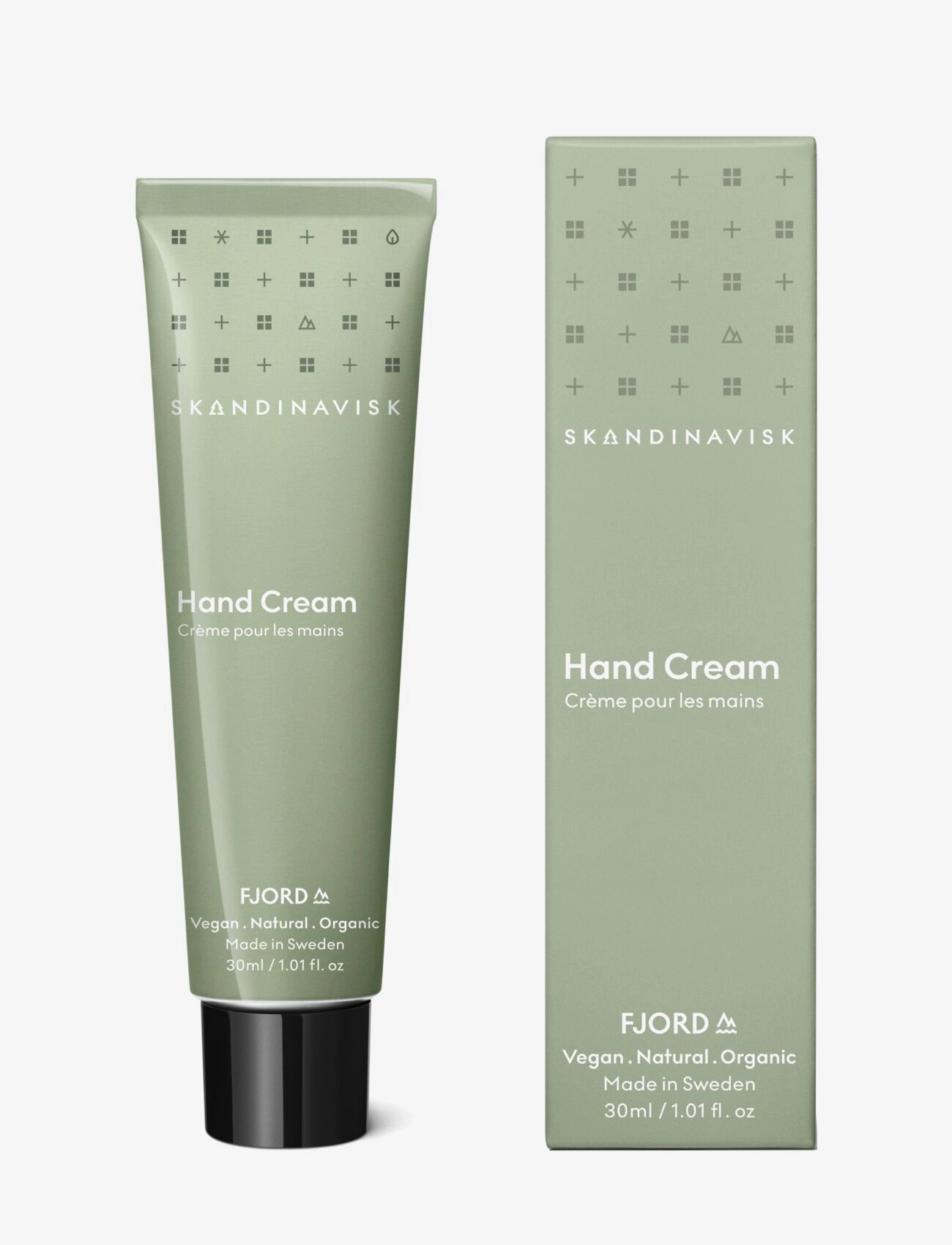 Skandinavisk FJORD 30ml Mini Hand Cream - Sæber & Håndcremer - FJORD GREEN / clear