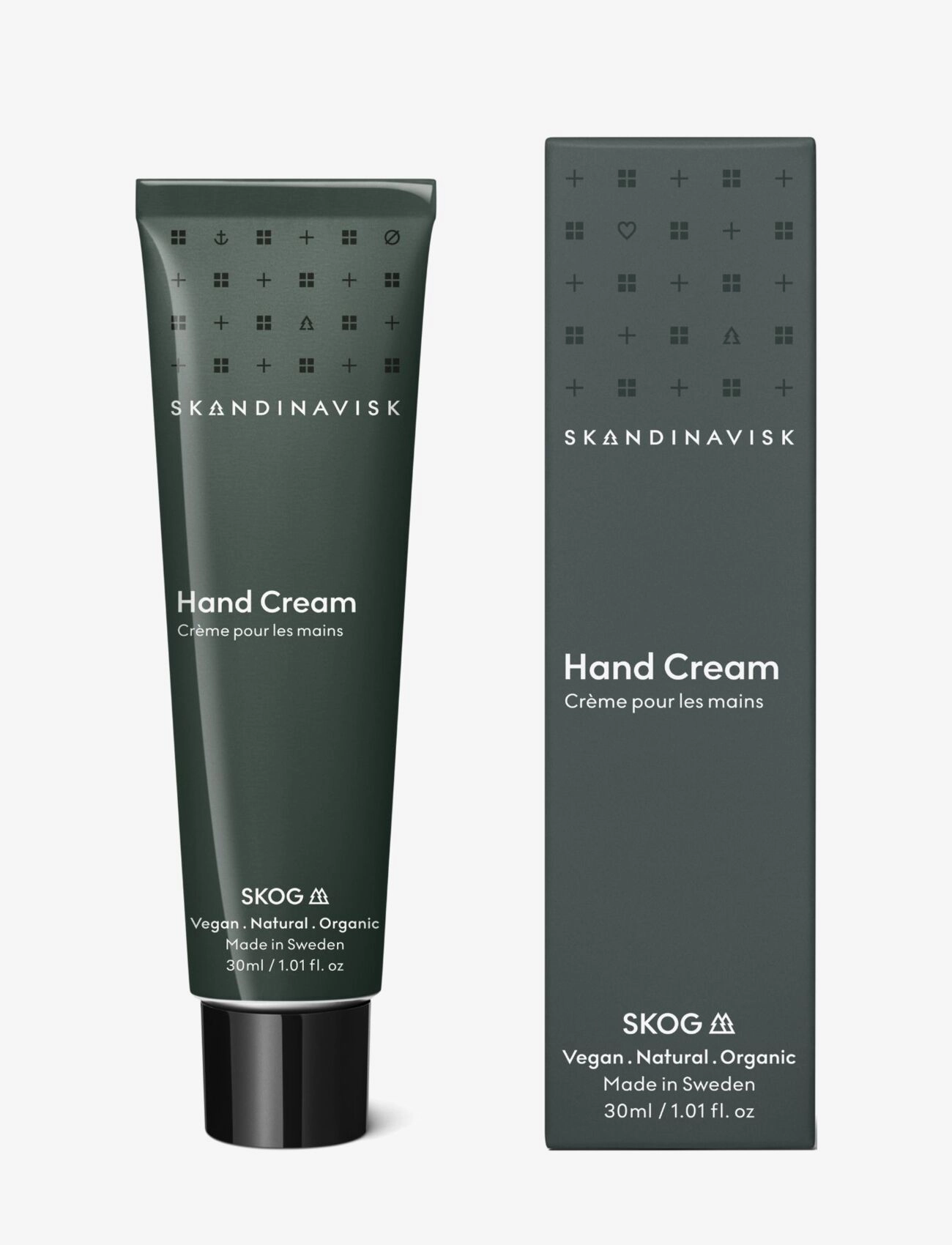 Skandinavisk SKOG 30ml Mini Hand Cream - Sæber & Håndcremer - FOREST GREEN / clear