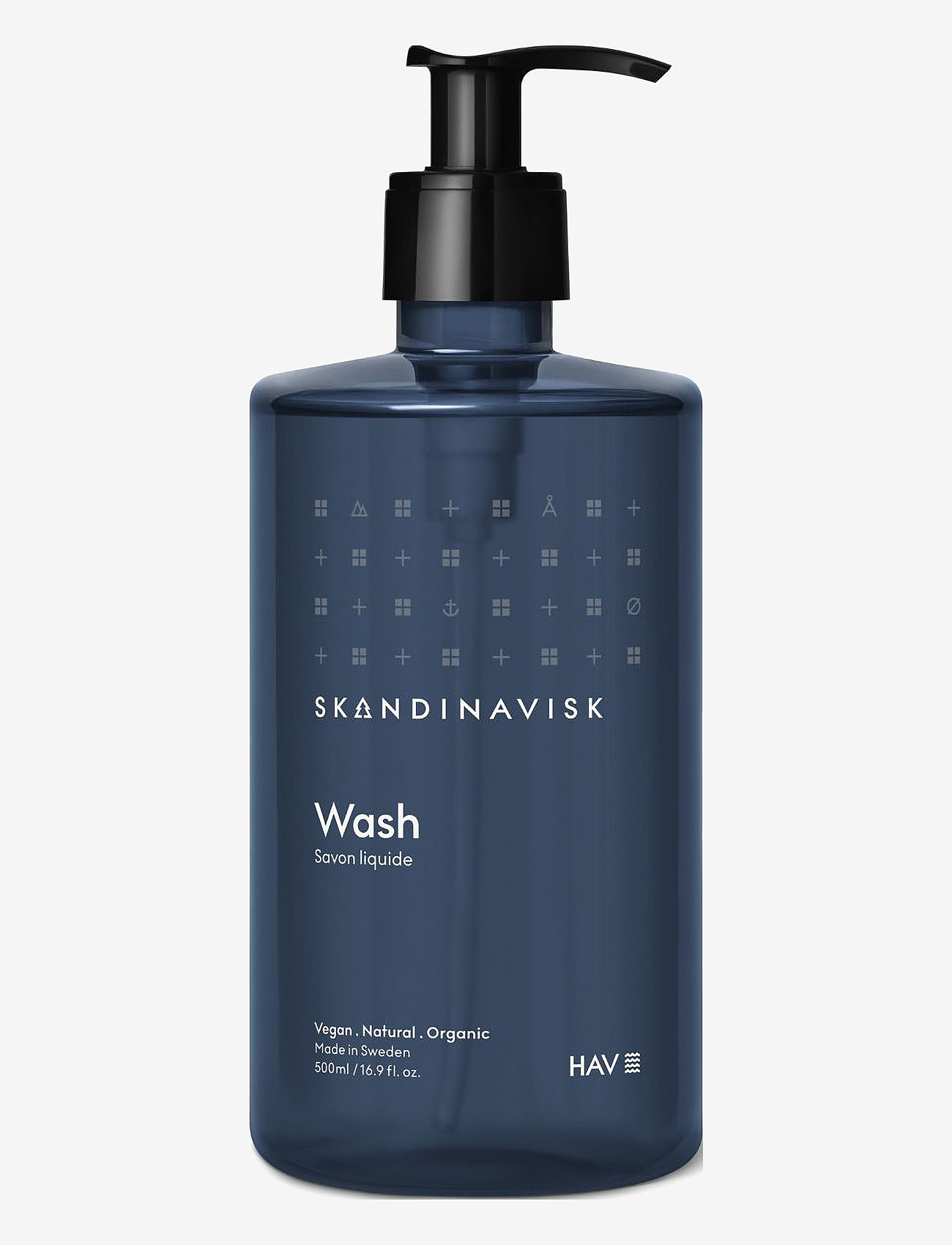 Skandinavisk - Wash HAV 500ml - duschgel & duscholjor  - deep blue - 1
