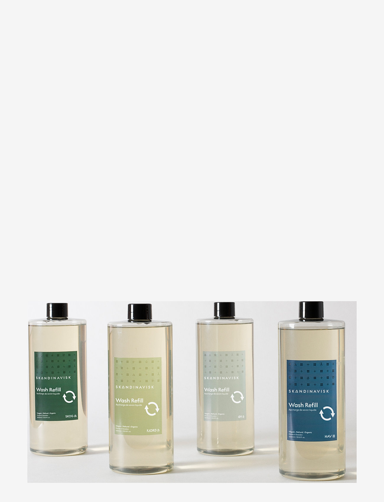 Skandinavisk - FJORD Wash Refill 1000ml - fjord green - 1