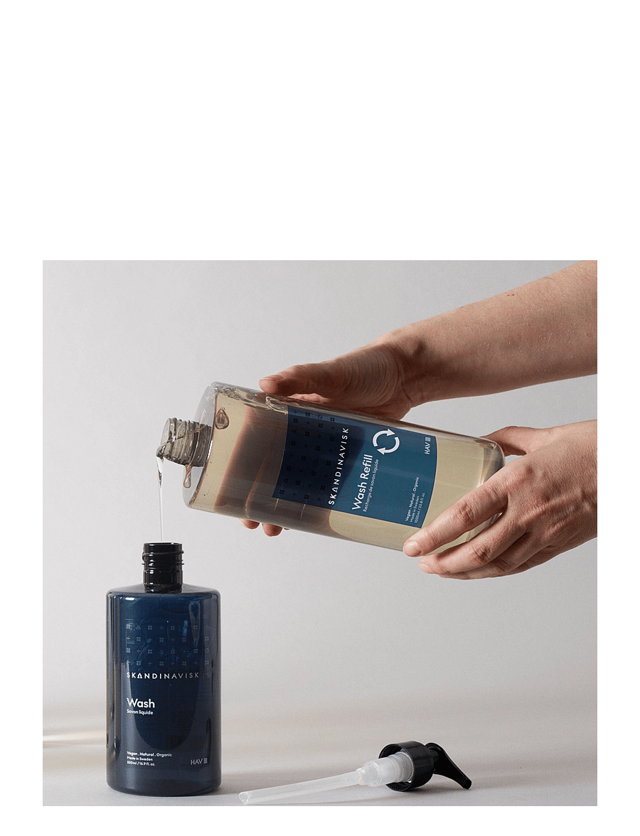 Skandinavisk - ØY Wash Refill 1000ml - powder blue - 2