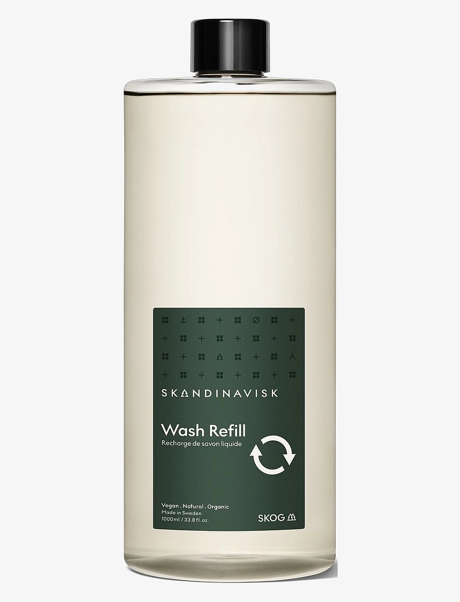Skandinavisk - Wash Refill SKOG 1L - dušigeelid ja õlid - forest green - 1