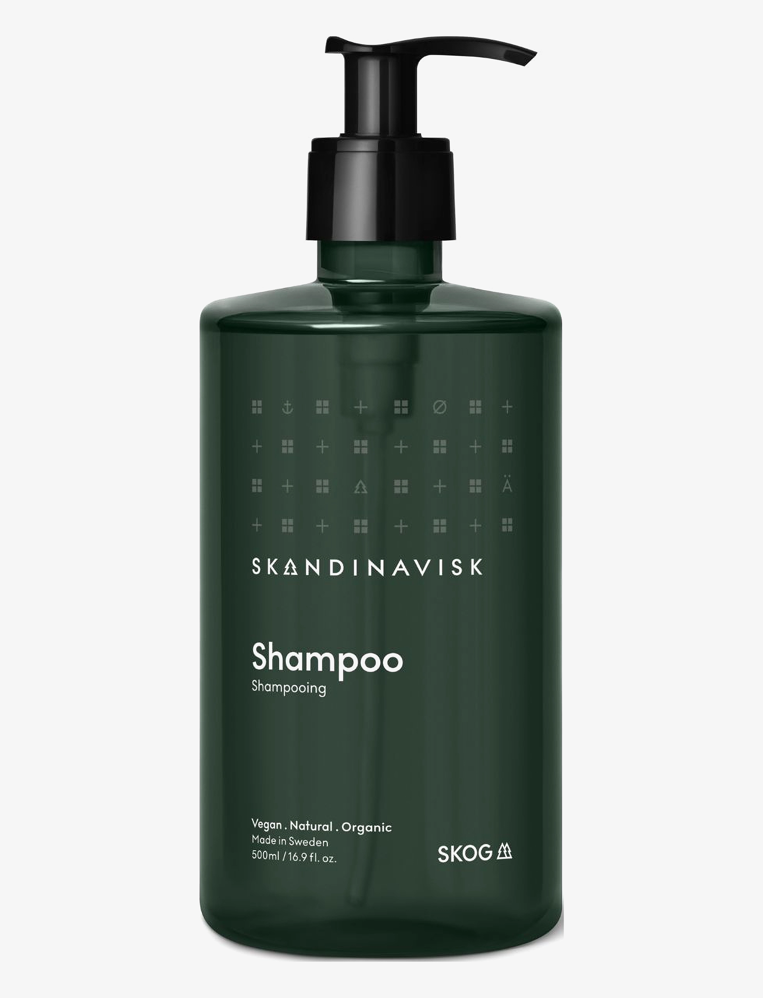 Skandinavisk Shampoo Skog 500Ml, Shampoo, Nude, Str: 500 ml