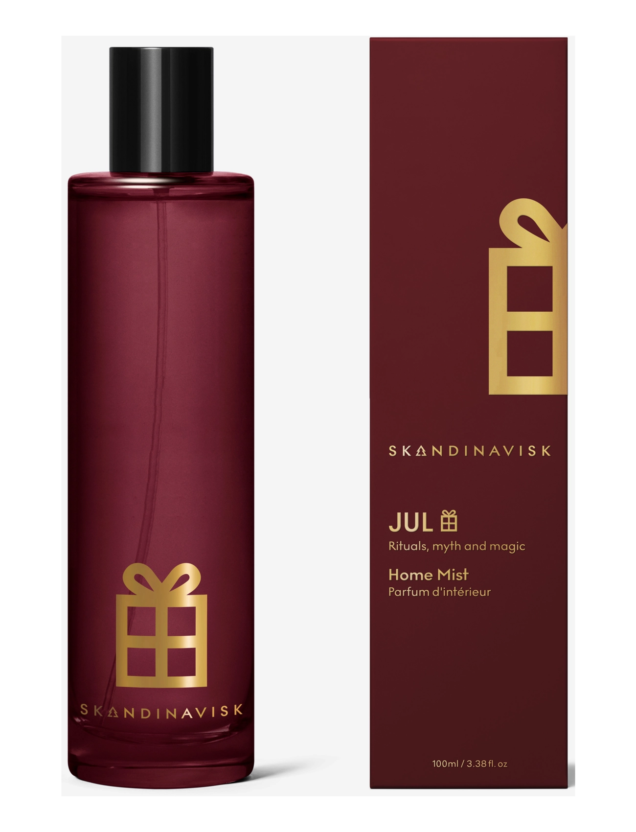 Skandinavisk - JUL Gold Symbol Home Mist 100ml - lõhnasprayd - merlot red - 2