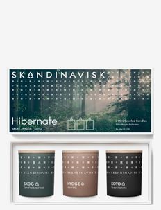 HIBERNATE Mini Candle Giftset 65g x 3, Skandinavisk