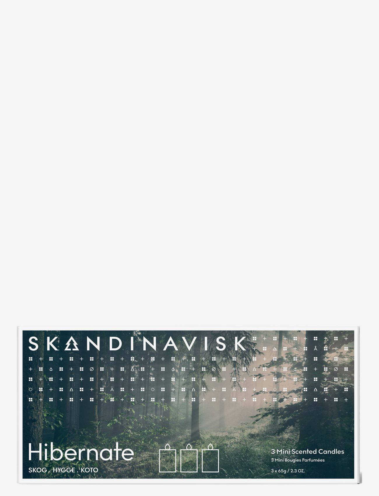 Skandinavisk - HIBERNATE Mini Candle Giftset 65g x 3 - Över 500 kr - multi - 3