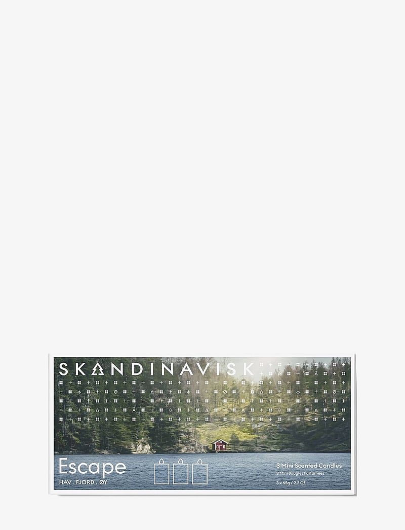 Skandinavisk - ESCAPE Mini Candle Giftset 65g x 3 - above 500kr - multicolor - 2