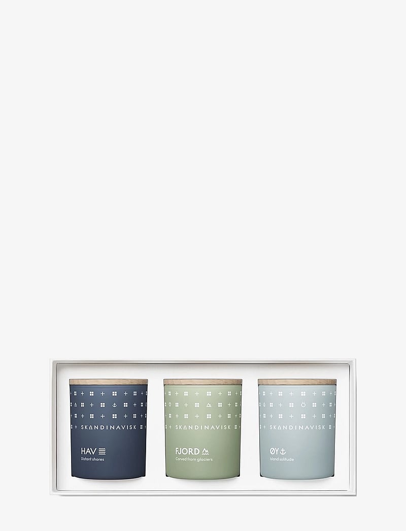 Skandinavisk - ESCAPE Mini Candle Giftset 65g x 3 - above 500kr - multicolor - 3