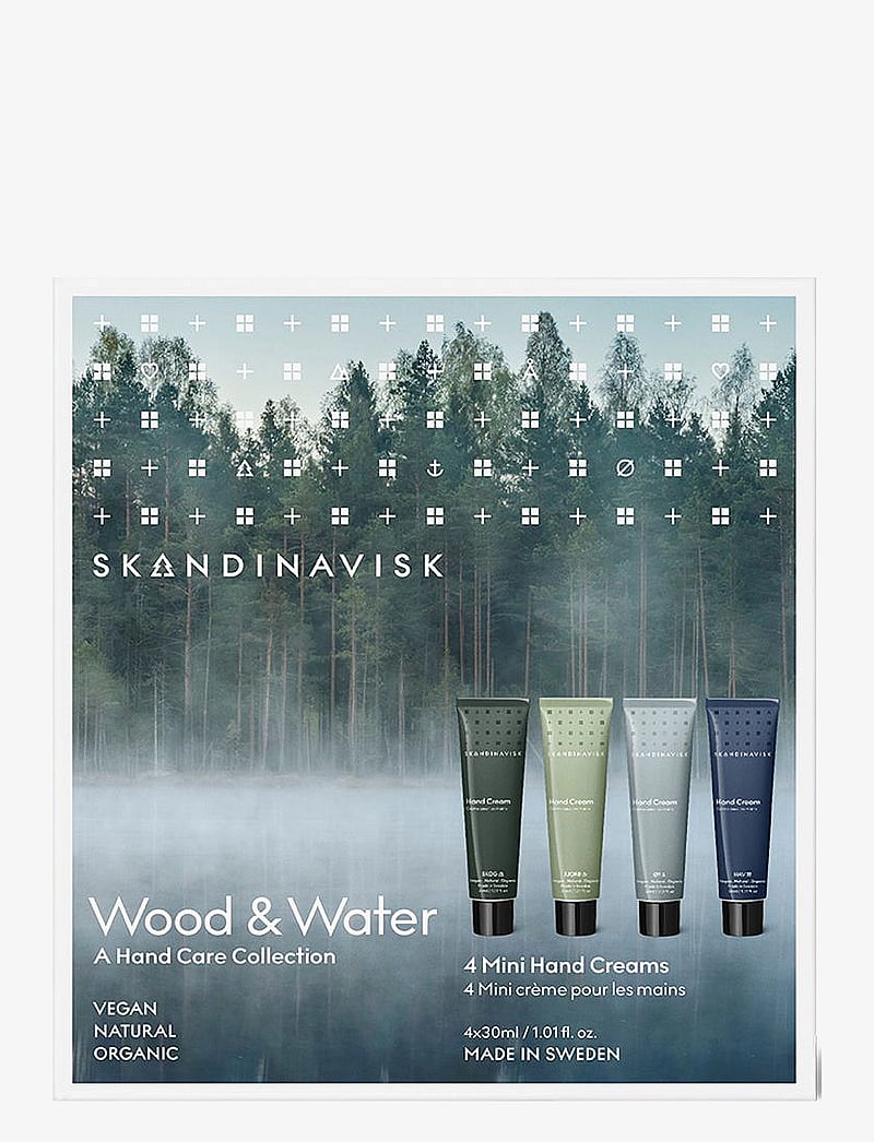 Skandinavisk - Wood & Water Mini Handcream Giftset (30mlx 4) - giftset - multicolor - 2