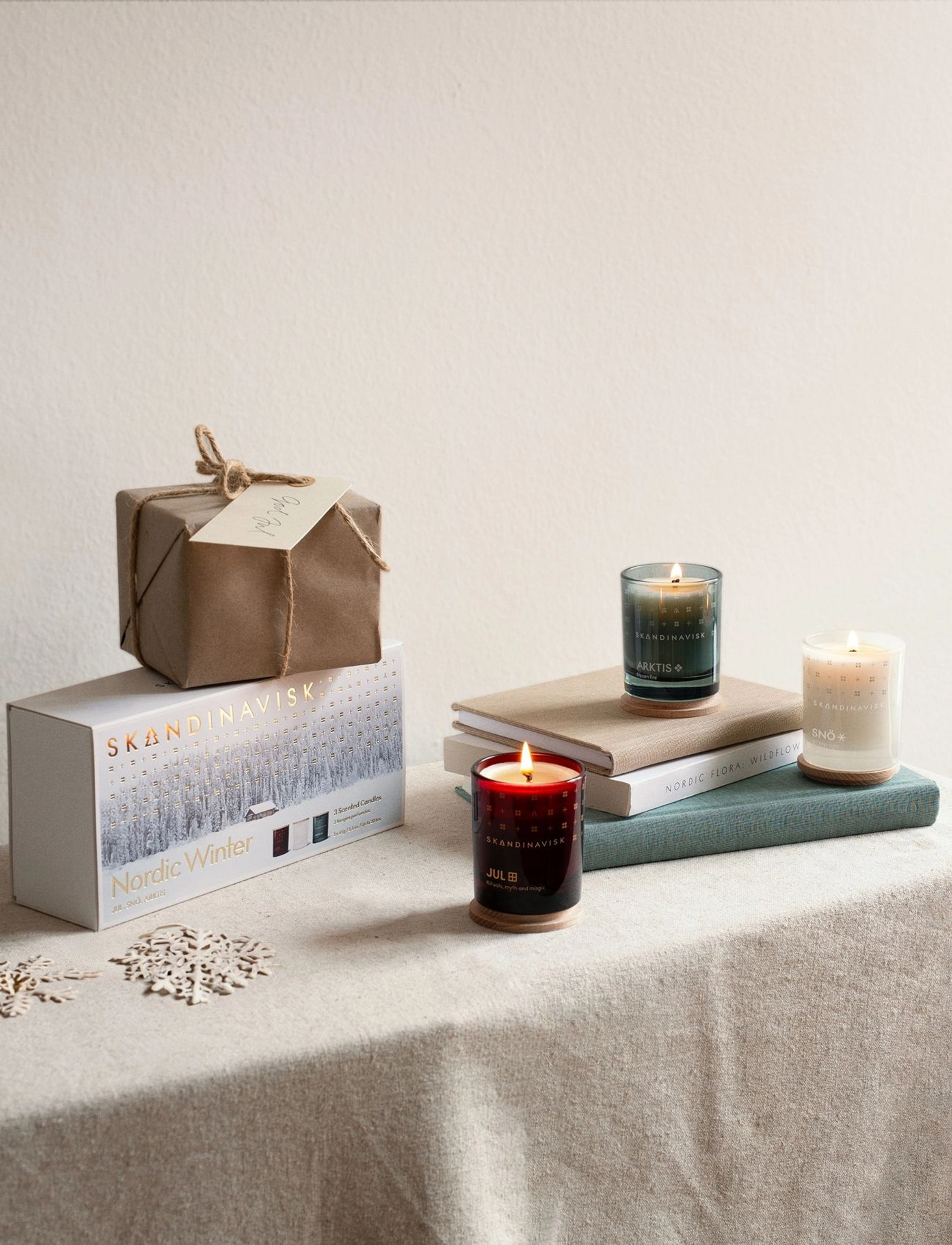 Skandinavisk Nordic Winter Seasonal Giftset, One Size, Multi/patterned, Hjem > Duftlys, Dame