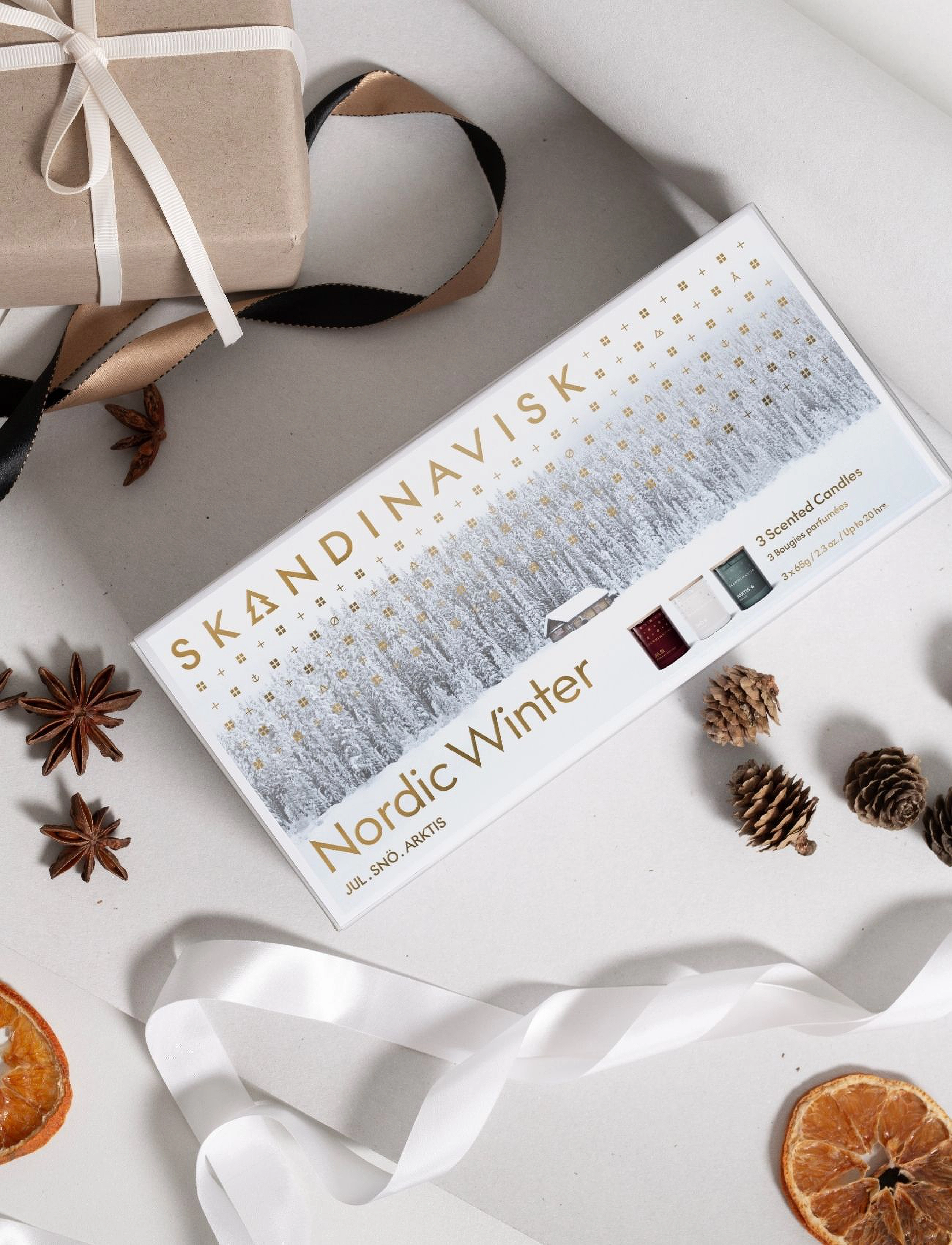Skandinavisk - Nordic Winter Seasonal Giftset - til hende - multicolor - 2