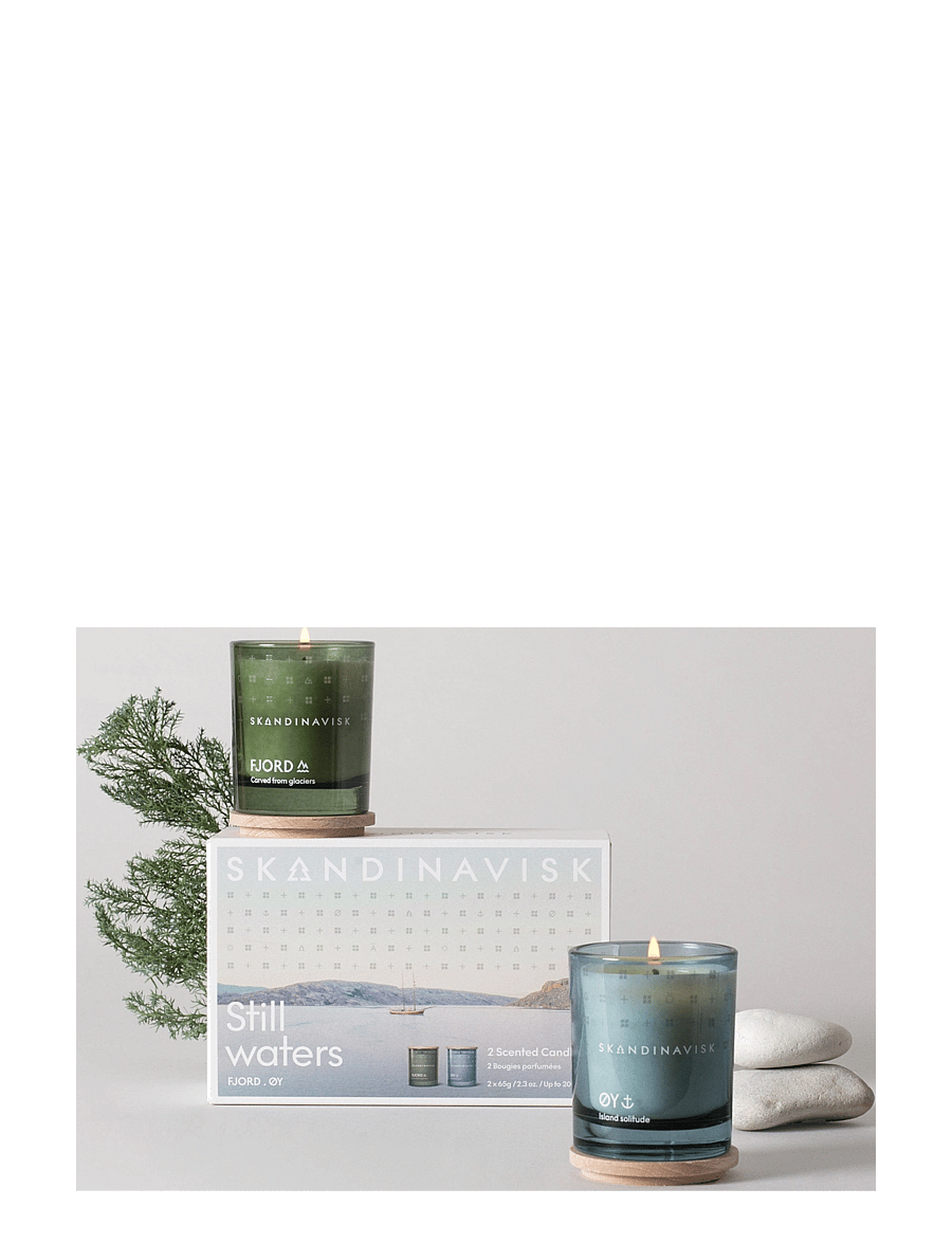 Skandinavisk - Still Waters Scented Candle Giftset (FJORD & ØY) - above 500kr - multicolor - 1