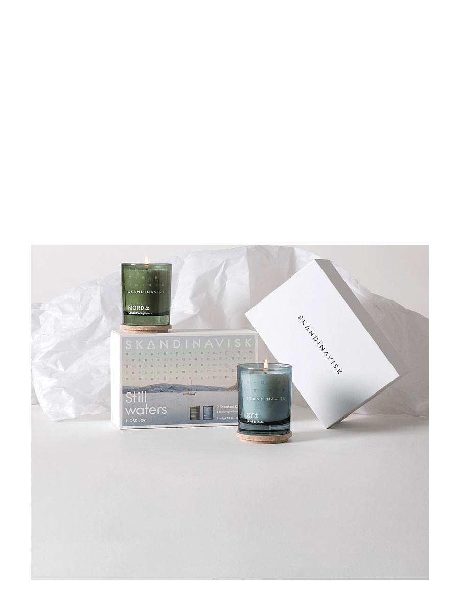 Skandinavisk - Still Waters Scented Candle Giftset (FJORD & ØY) - above 500kr - multicolor - 2