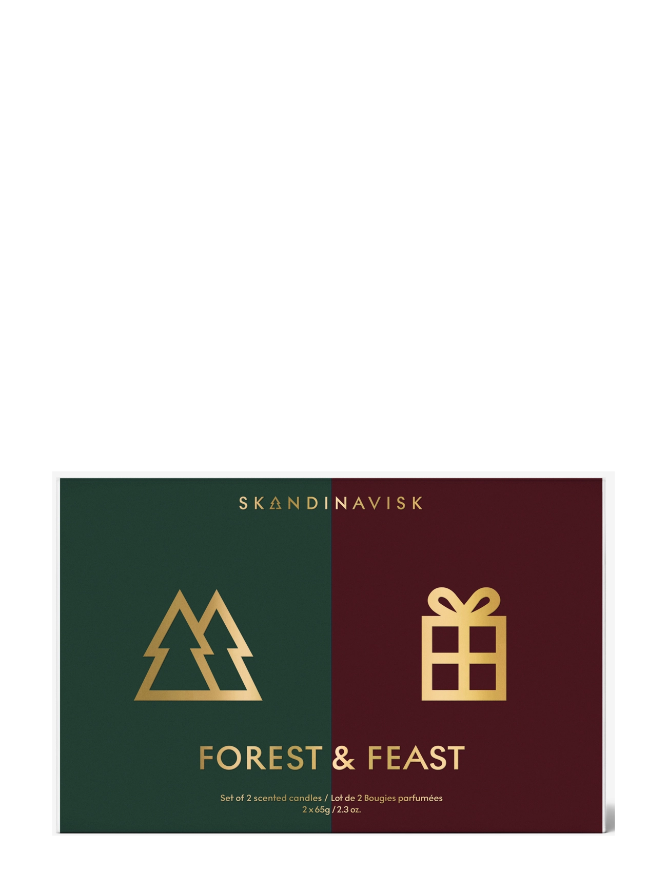 Skandinavisk - FOREST & FEAST Scented Candle Giftset 65g x 2 - multicolor - 2