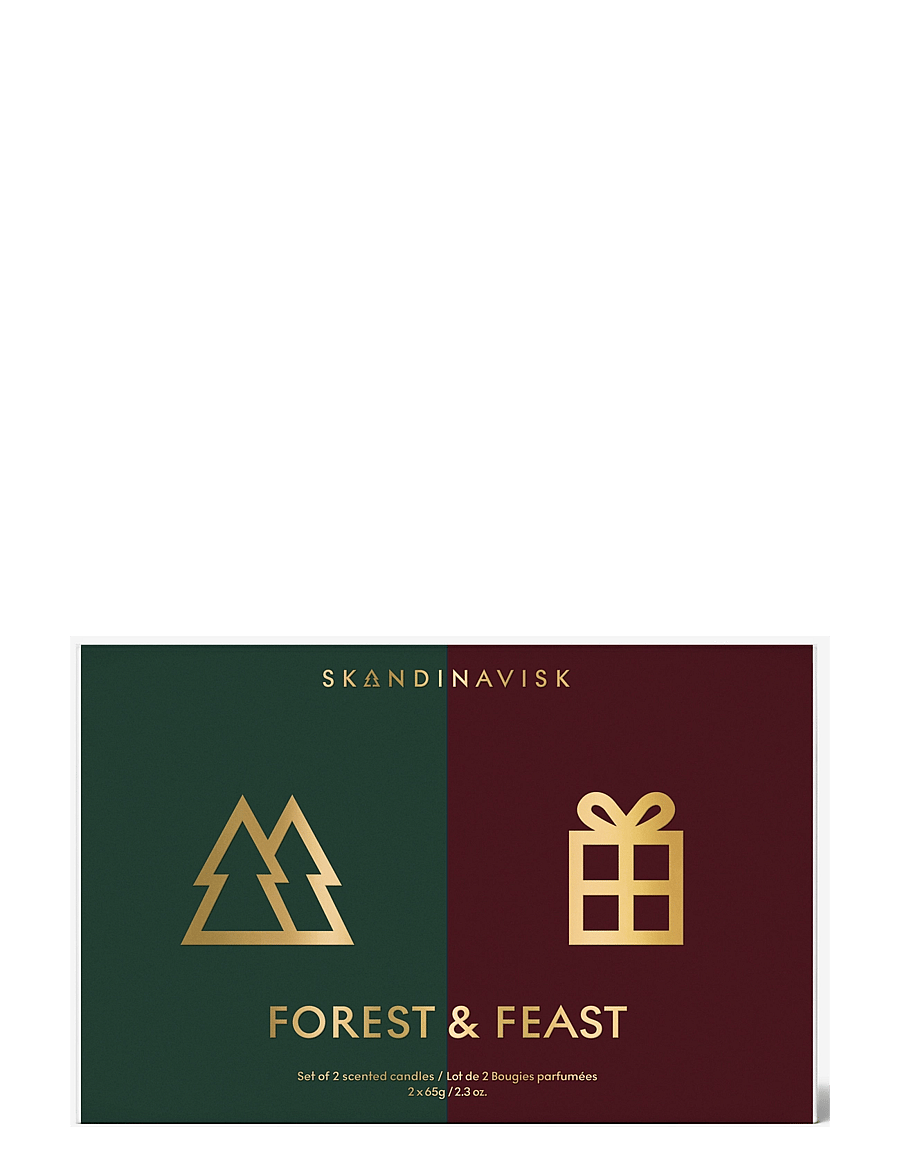 Skandinavisk - FOREST & FEAST Scented Candle Giftset 65g x 2 - multicolor - 2