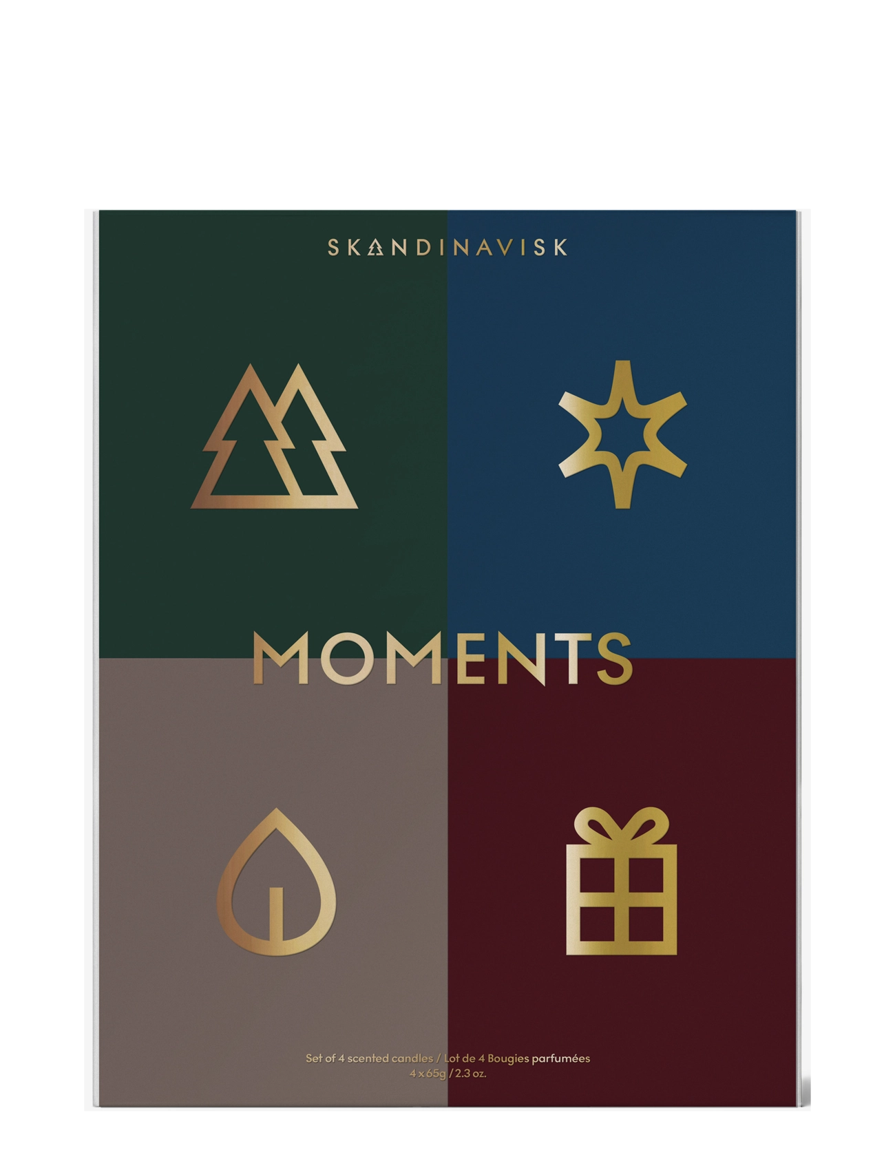 Skandinavisk - MOMENTS Scented Candle Giftset 65g x 4 - giftset - multicolor - 2