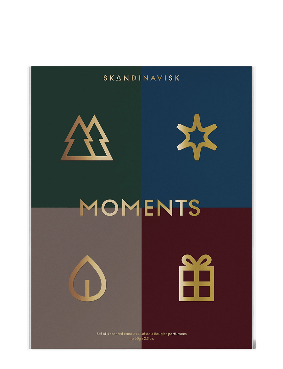 Skandinavisk - MOMENTS Scented Candle Giftset 65g x 4 - giftset - multicolor - 2