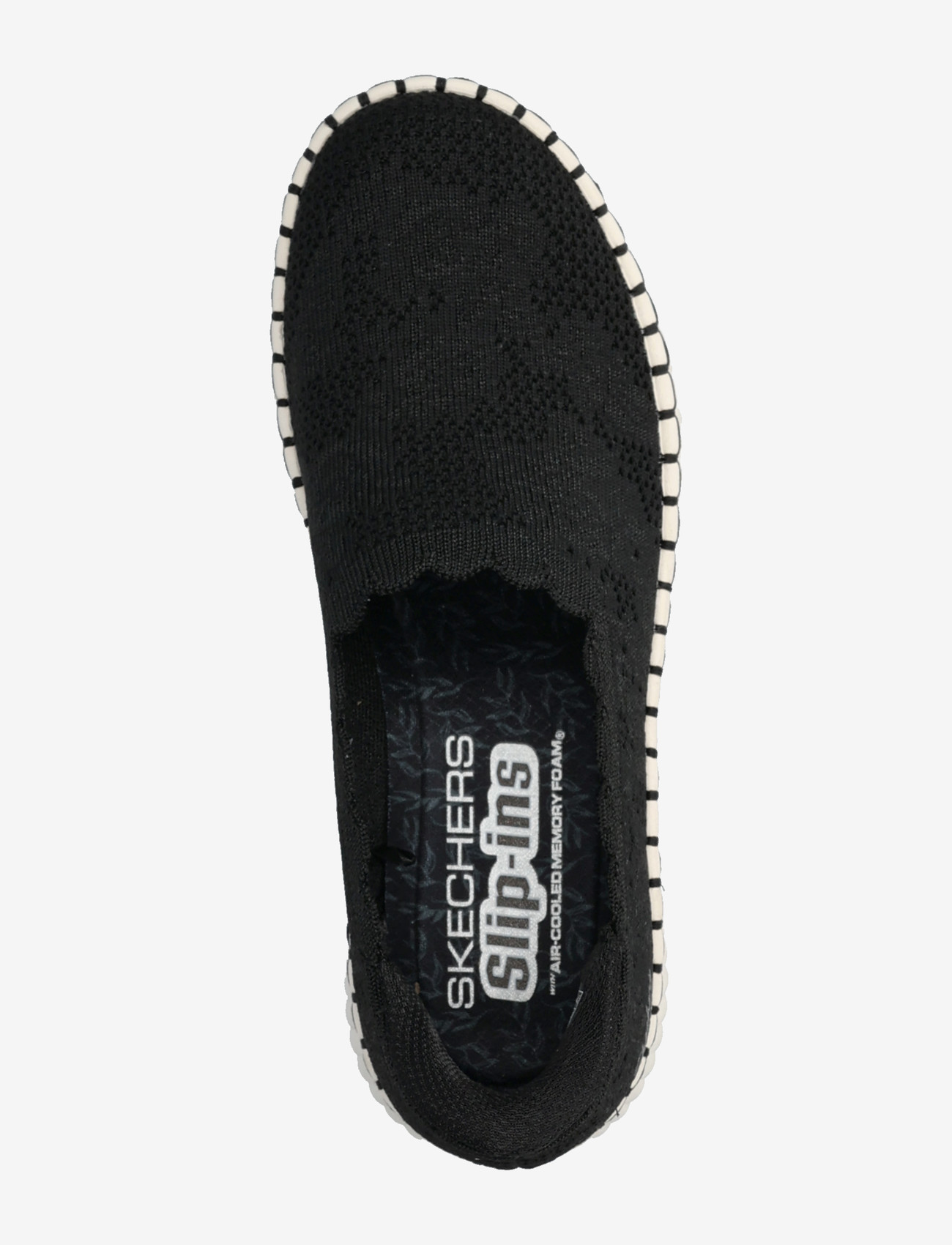 Skechers - WILSHIRE BLVD - TRUE CHARM - slip-on sneakers - blk - 3