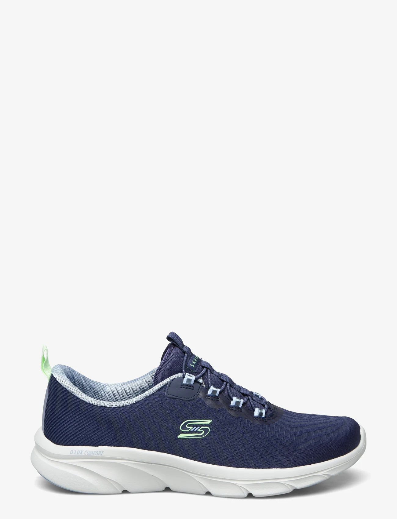 Skechers - Womens D'Lux Comfort - Easy Street - lave sneakers - nvy navy - 1