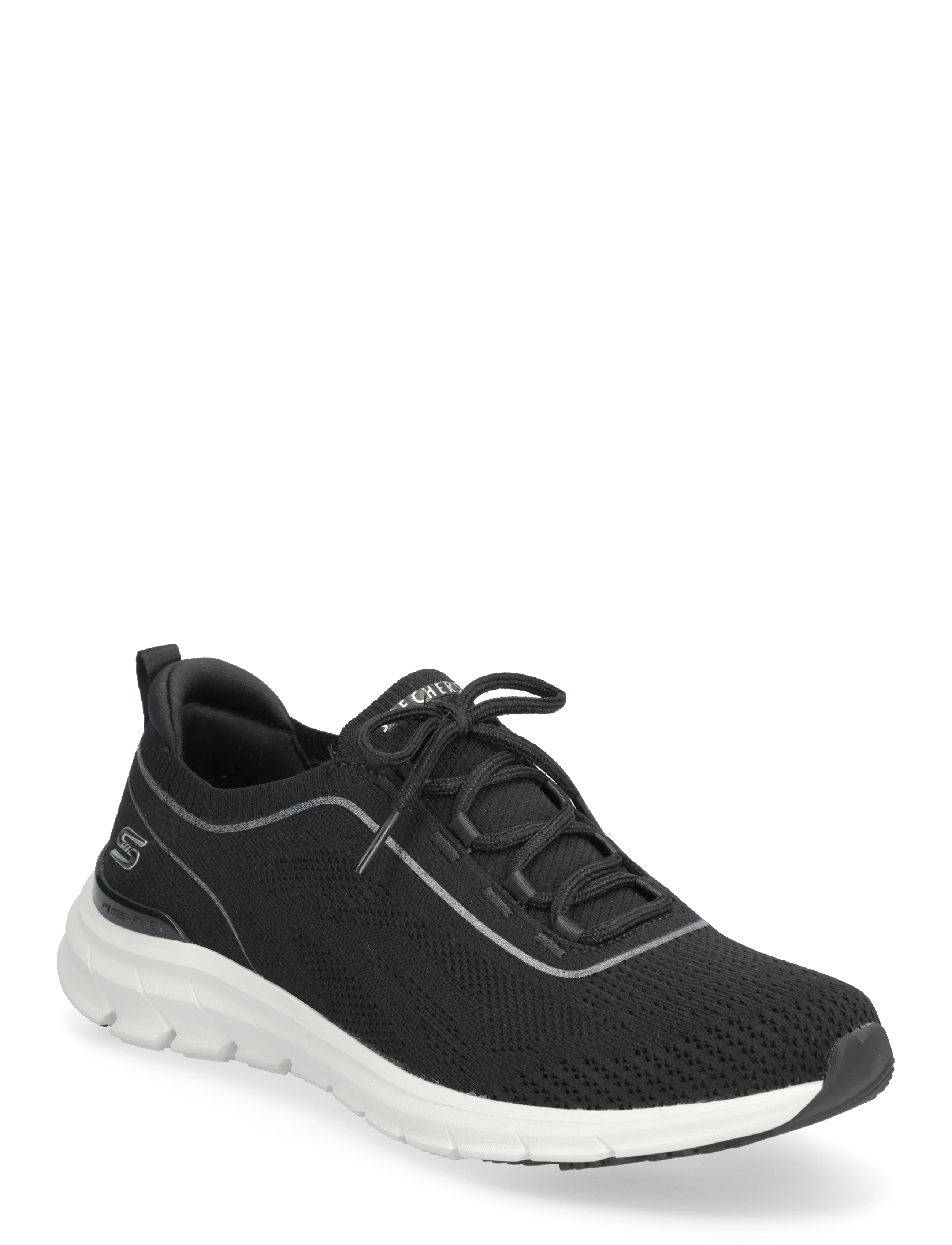 Skechers PURE FLEX-MIDNIGHT STAR - Sneakers - BKW / black