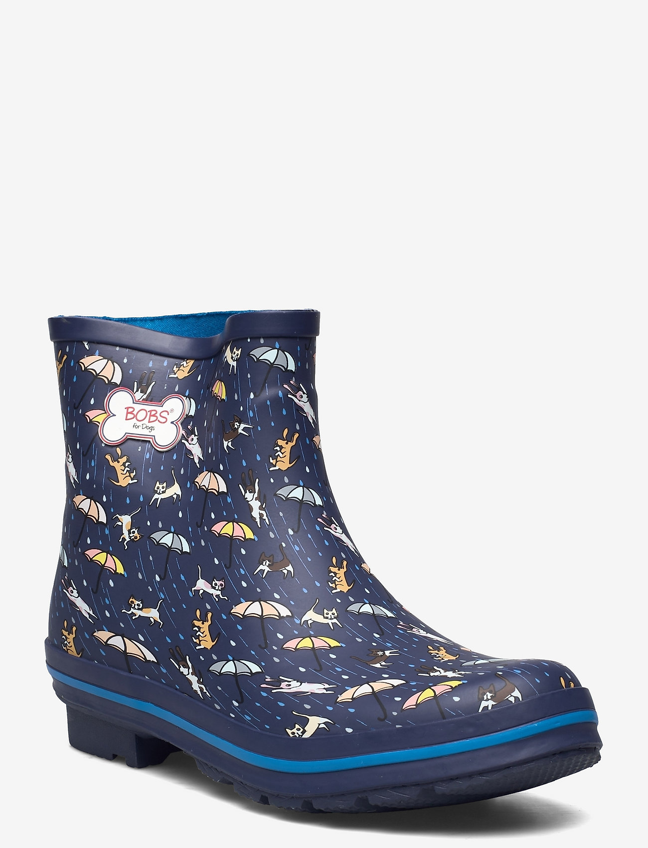 Skechers - Womens BOBS - Rain Check - Puddle Paws - navy multicolor - 0
