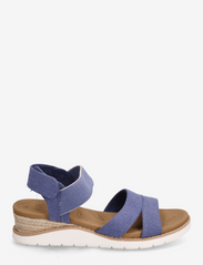 Skechers - Womens BOBS Beach Kiss Sandal - flade sandaler - blu blue - 1