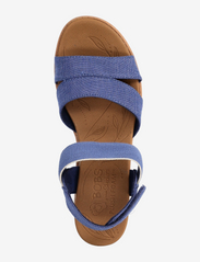 Skechers - Womens BOBS Beach Kiss Sandal - platta sandaler - blu blue - 3