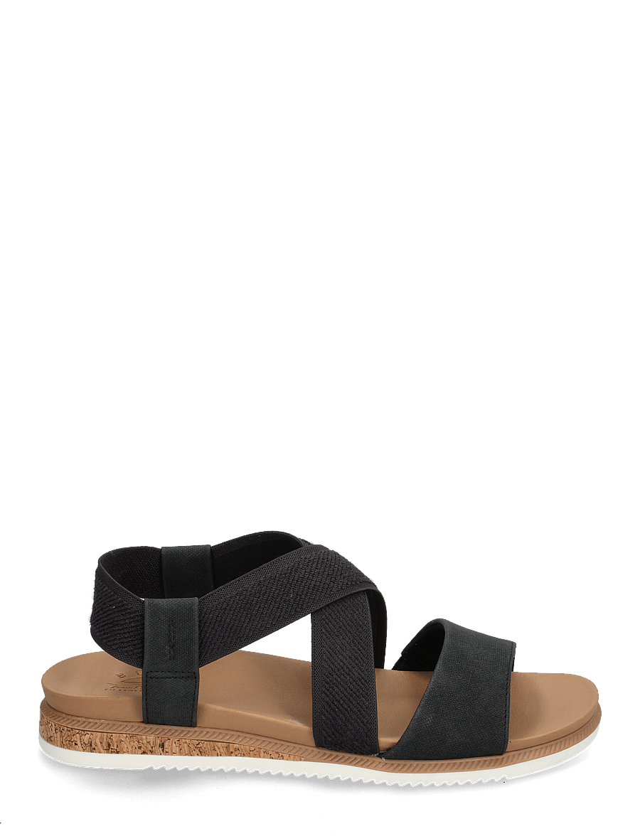 Skechers - DESERT KISS LOW - flade sandaler - blk - 1