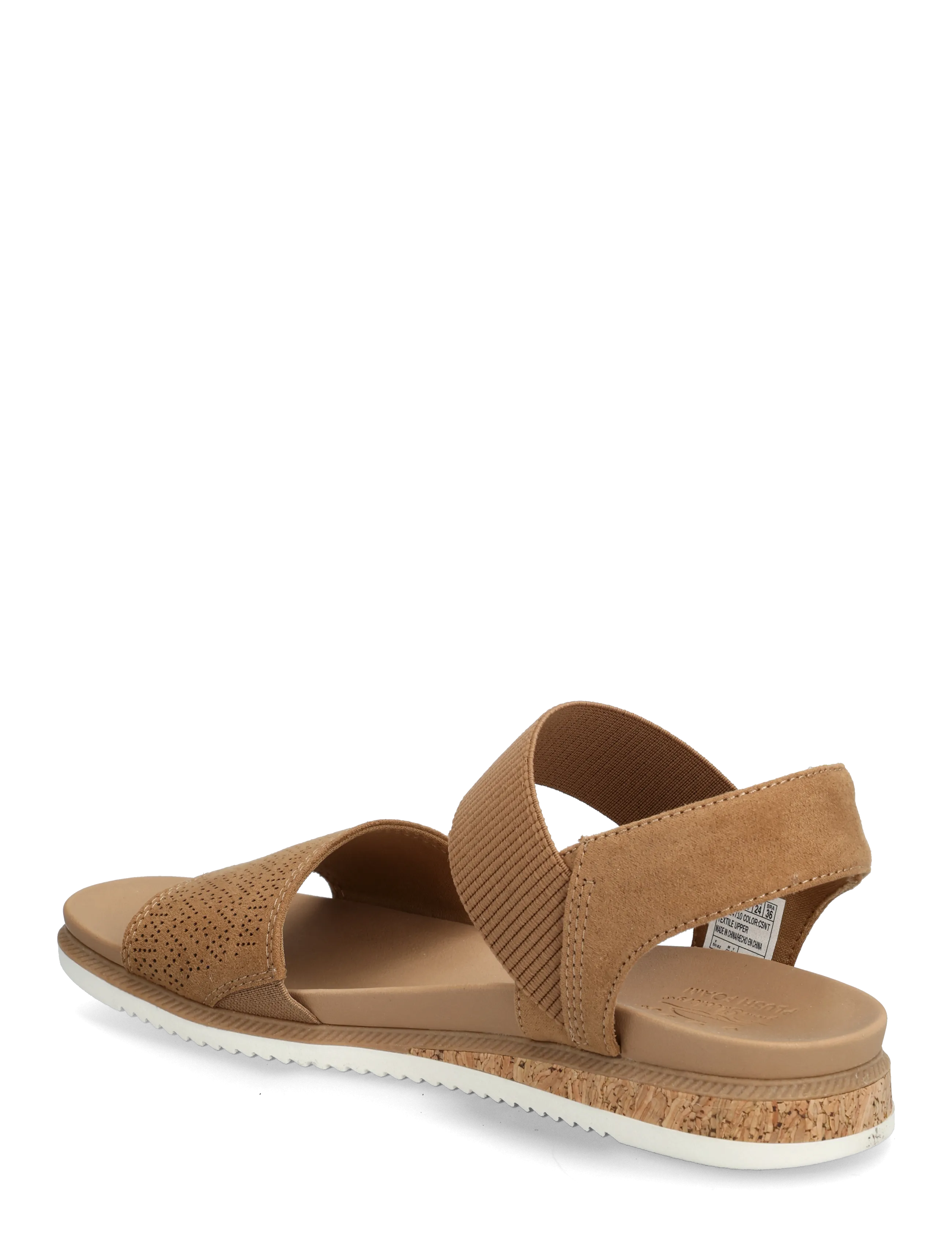 Skechers - DESERT KISS LOW-TOP LOOK - flade sandaler - csnt - 2