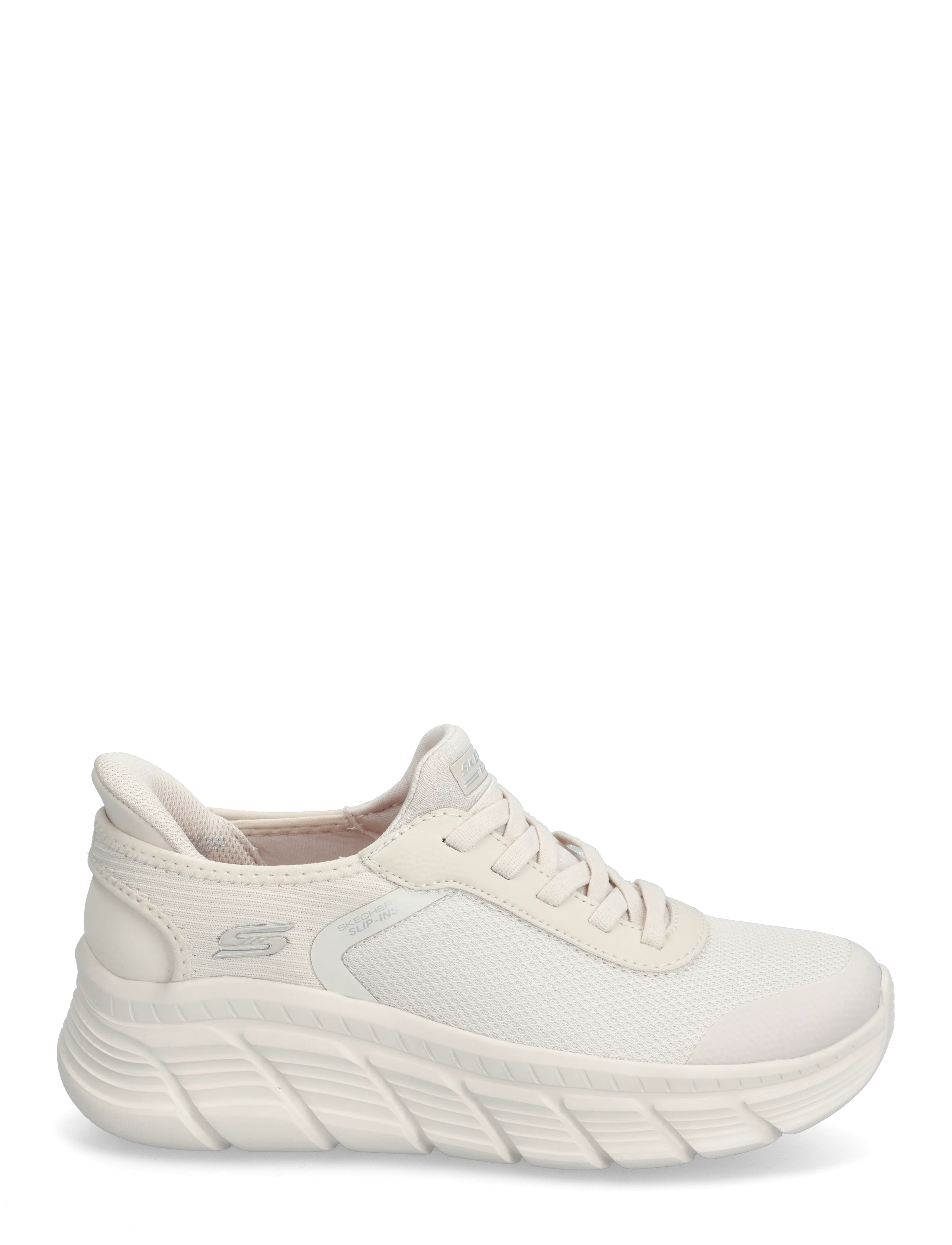 Skechers - BOBS B FLEX HI - LINEAR FORCE - slip-on sneakers - wht - 1